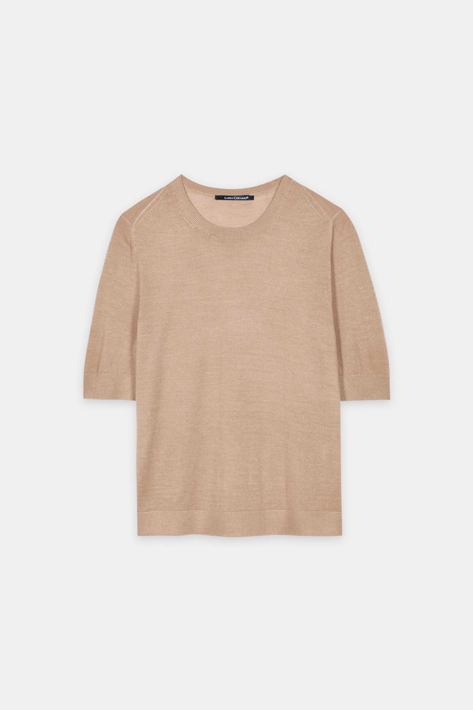 Pullover aus Woll-Mix - cappuccino - Standard | Artikel Front