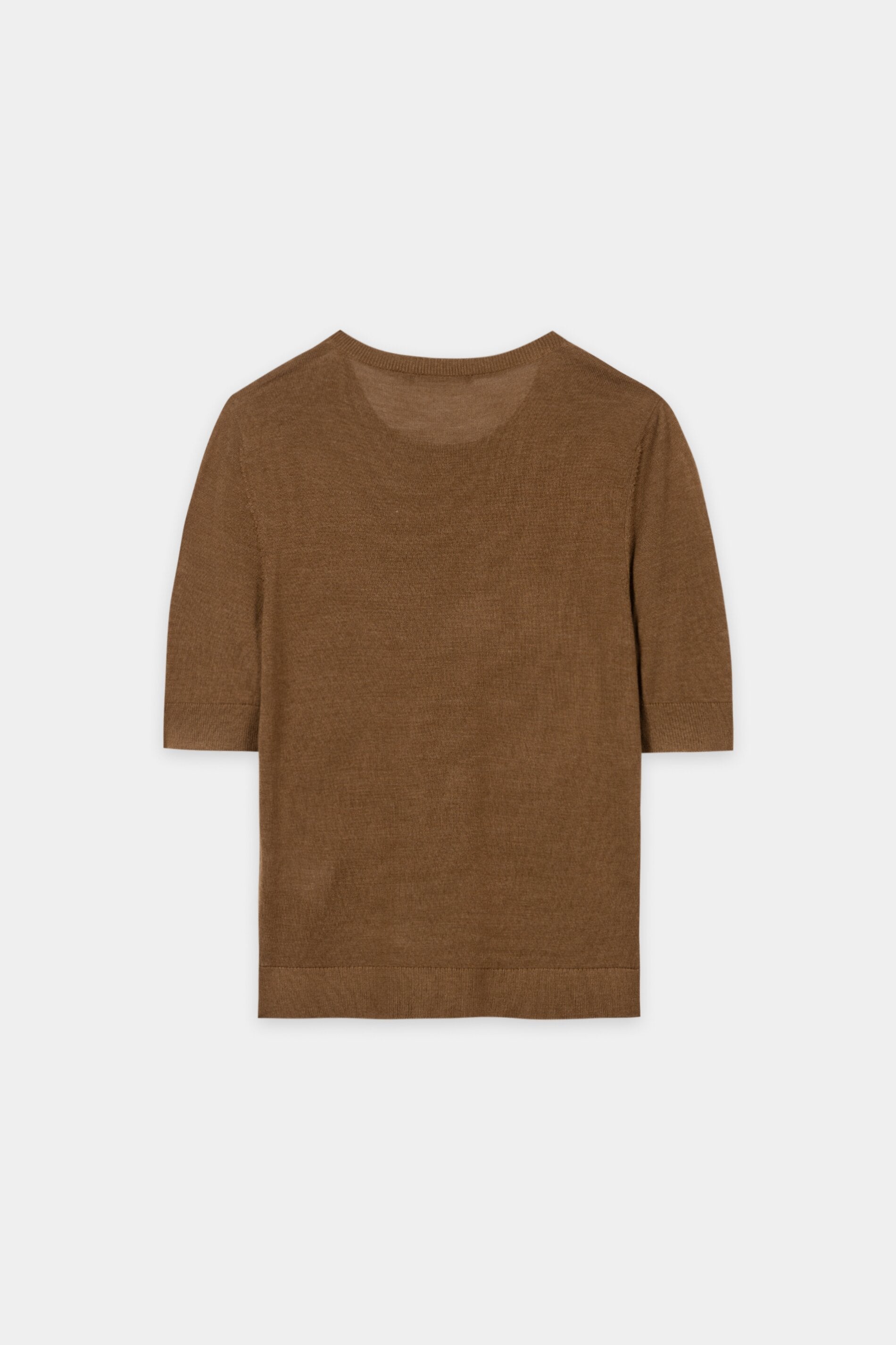 Pullover aus Woll-Mix - caramel - Standard | Artikel Rück