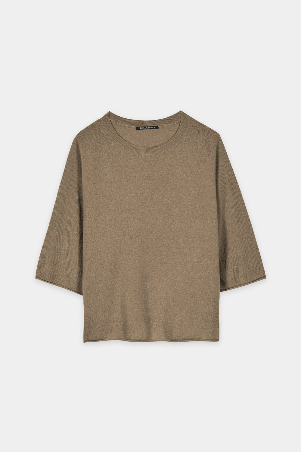 Pull en mélange cachemire - sauge - Standard