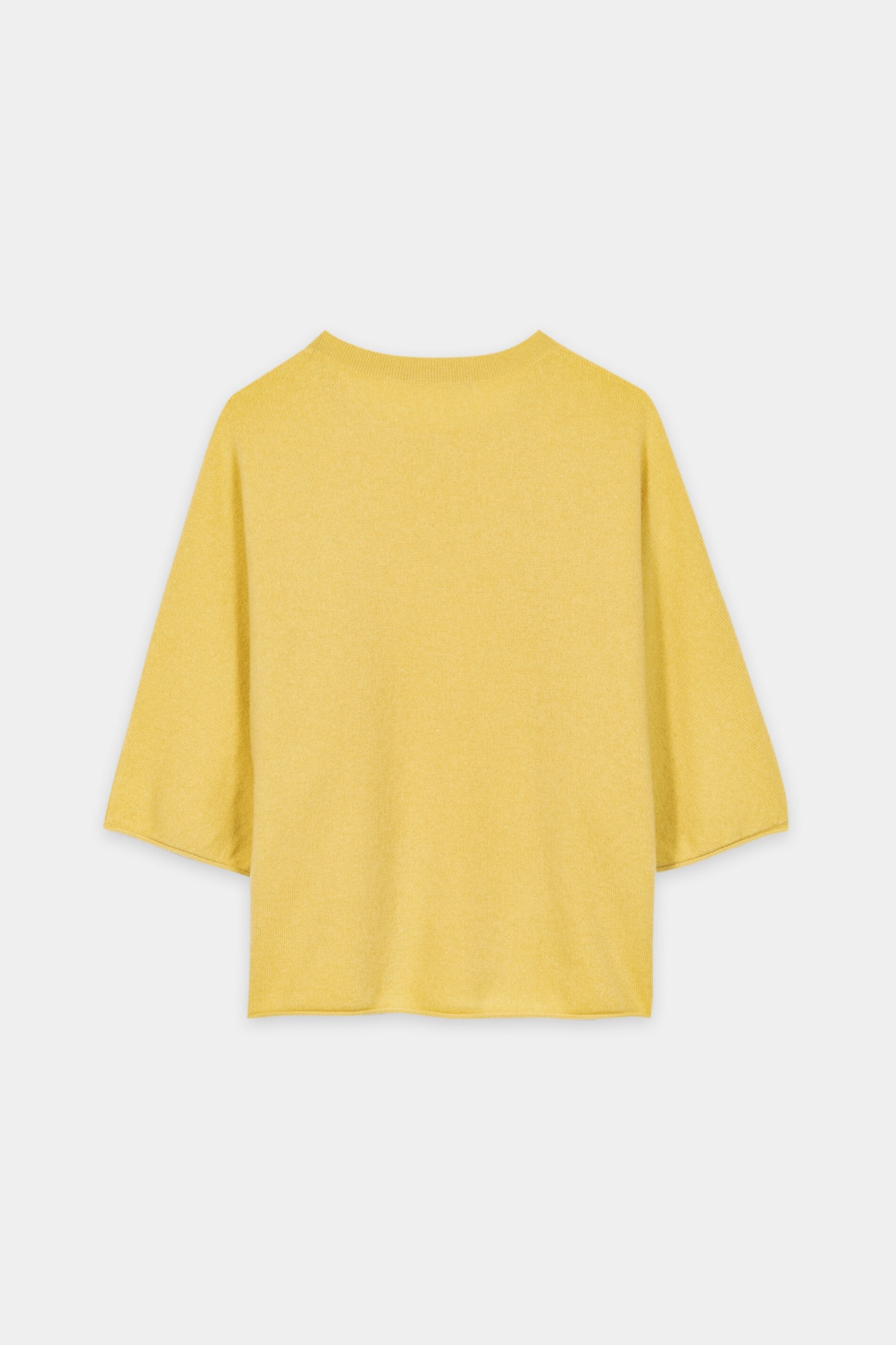 Pullover aus Kaschmir-Mix - signal yellow - Standard | Artikel Rück