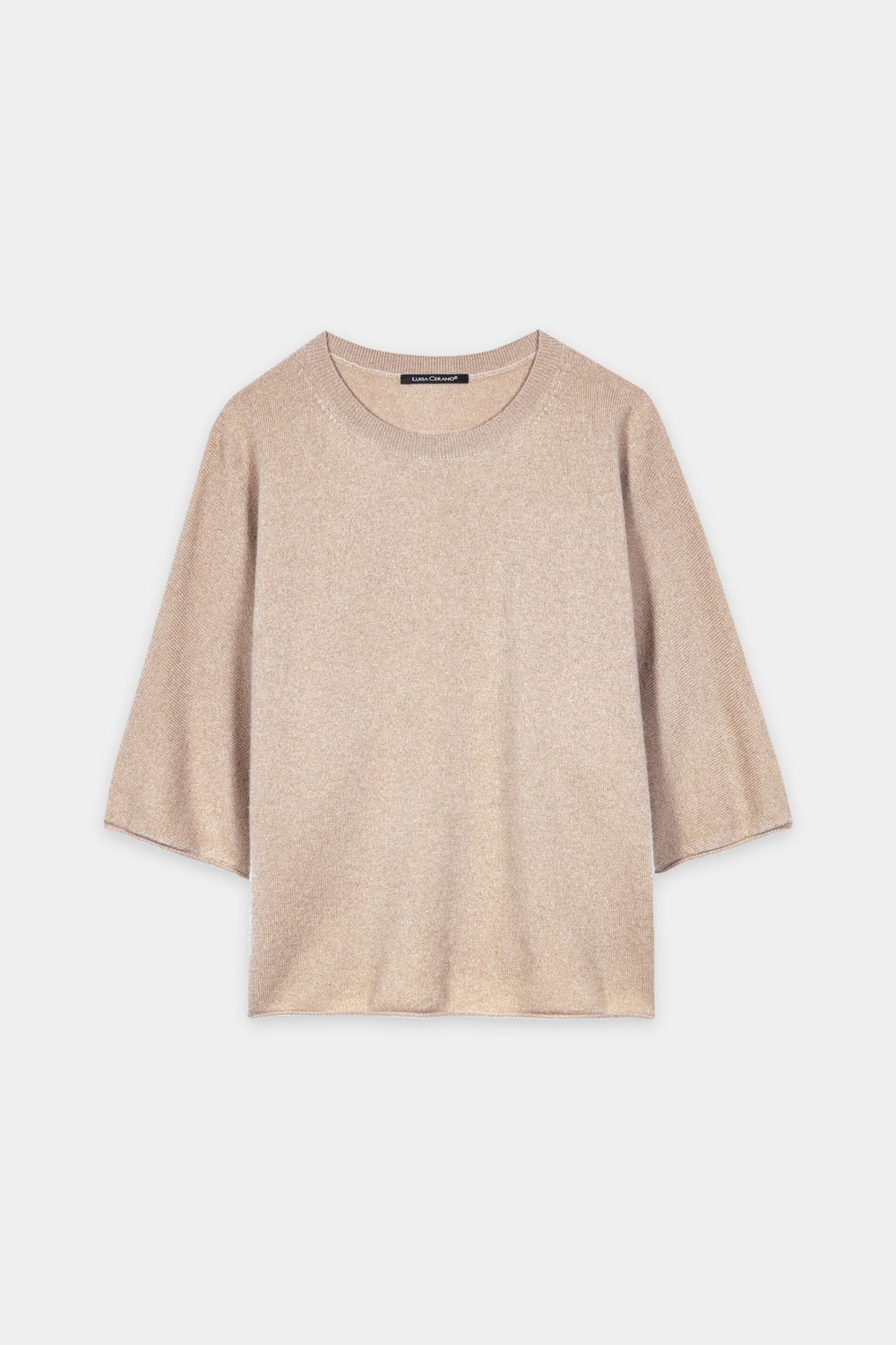Pullover aus Kaschmir-Mix - cappuccino - Standard