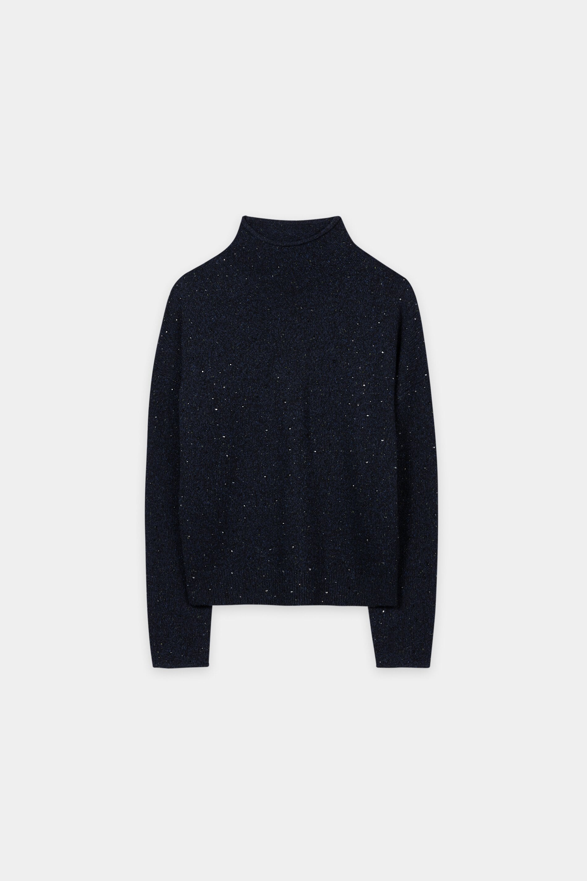 Turtleneck mit Schmucksteinen - winter navy - Standard | Artikel Front