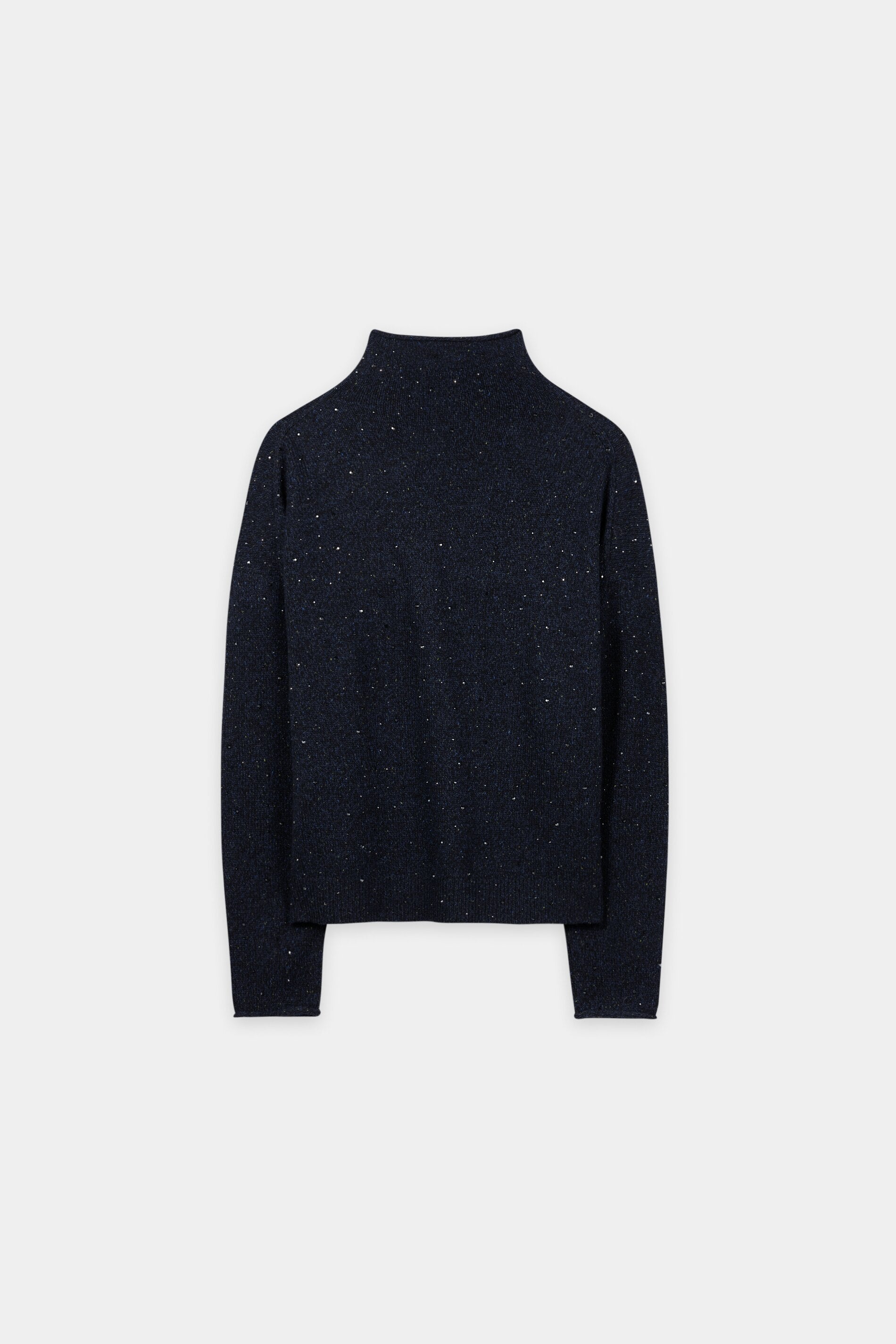 Turtleneck mit Schmucksteinen - winter navy - Standard | Artikel Rück