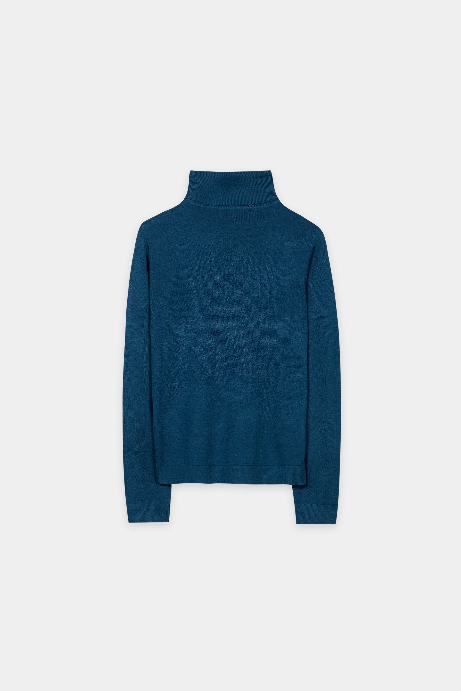 Turtleneck aus Woll-Mix - sapphire - Standard | Artikel Rück