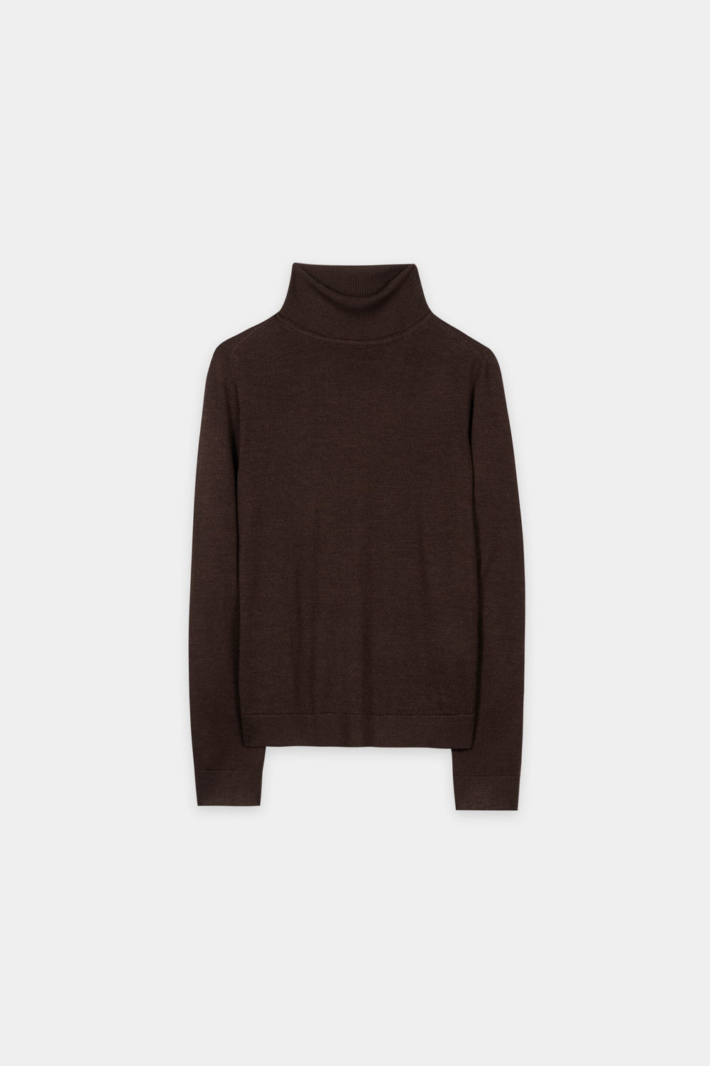 Turtleneck aus Woll-Mix - truffle - Standard