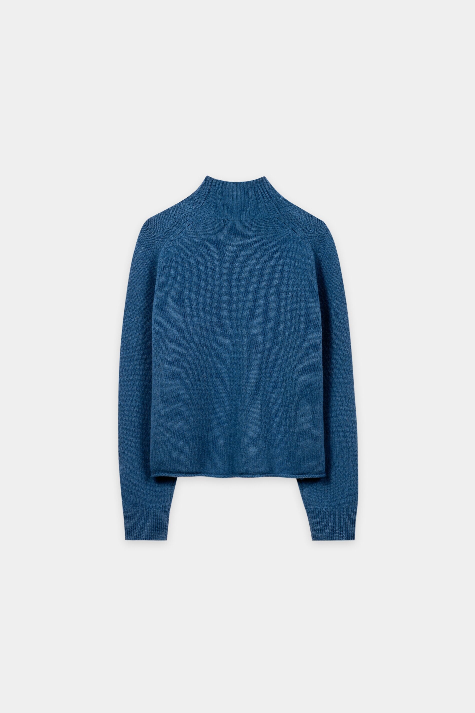 Turtleneck aus Kaschmir-Mix - sapphire - Standard | Artikel Rück