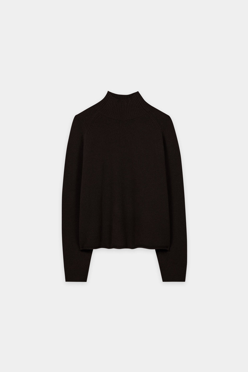 Turtleneck aus Kaschmir-Mix - truffle - Standard
