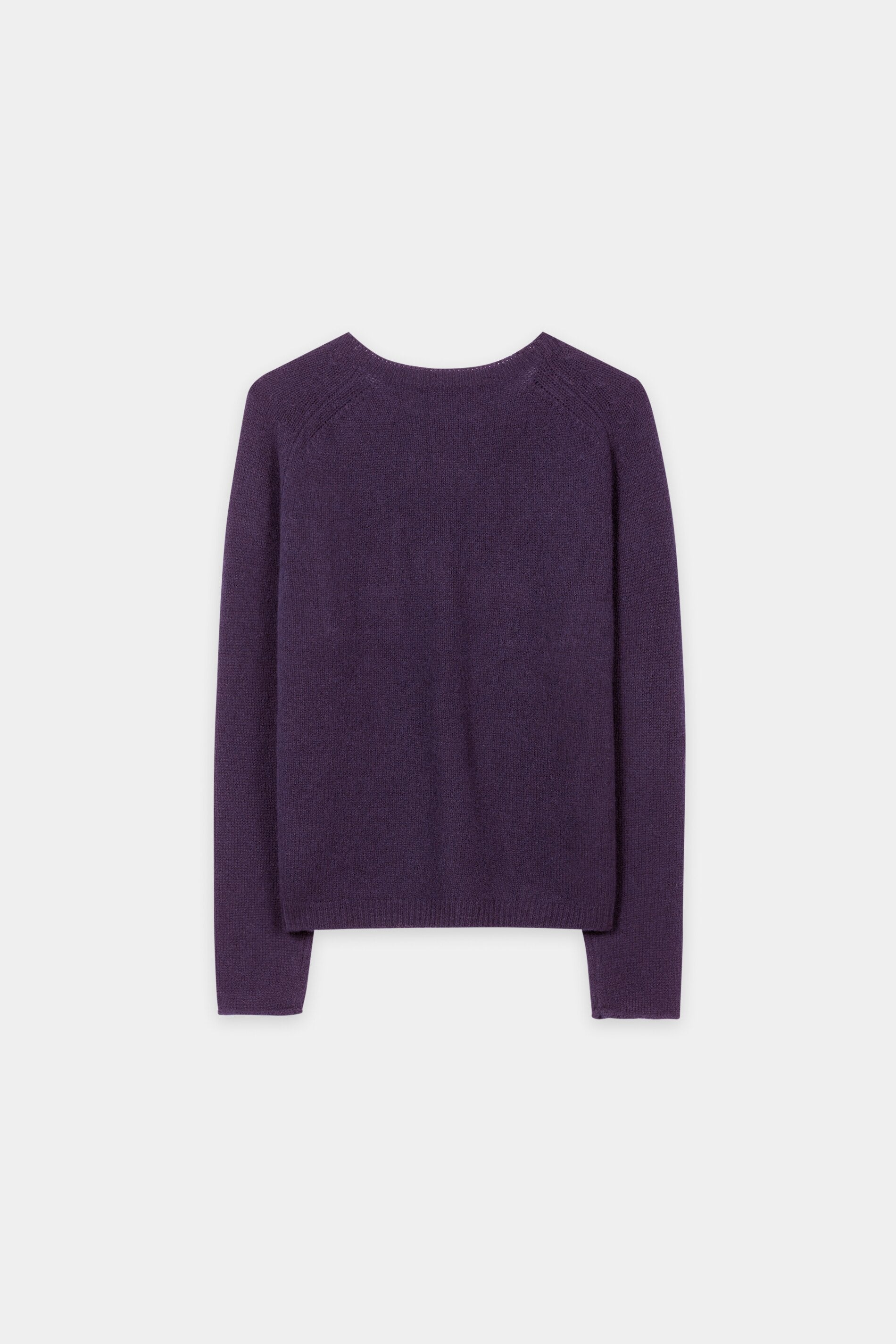 Pullover aus Kaschmir-Mix - plum - Standard | Artikel Rück