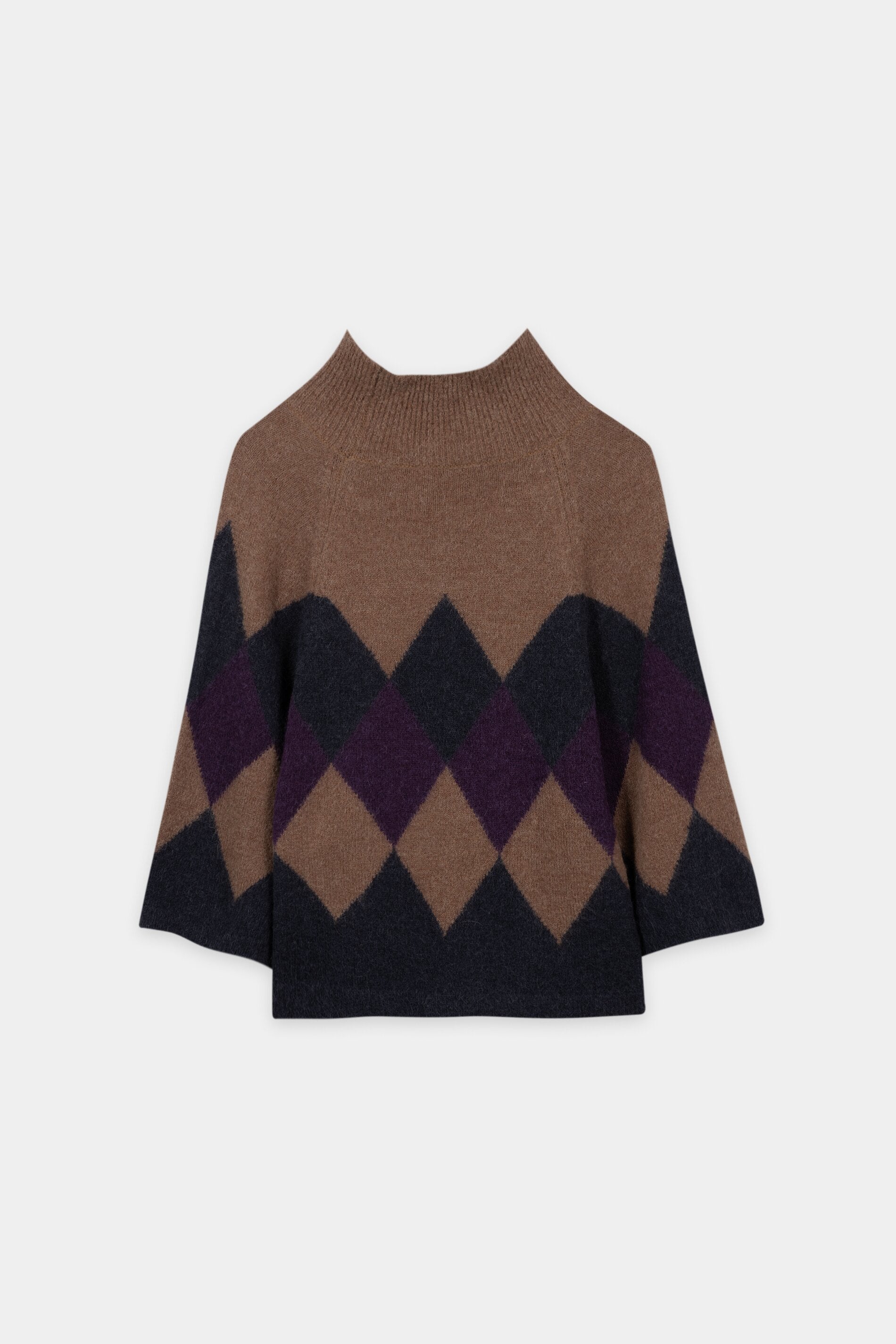 Cape-Pullover mit Muster - multi - Standard | Artikel Rück