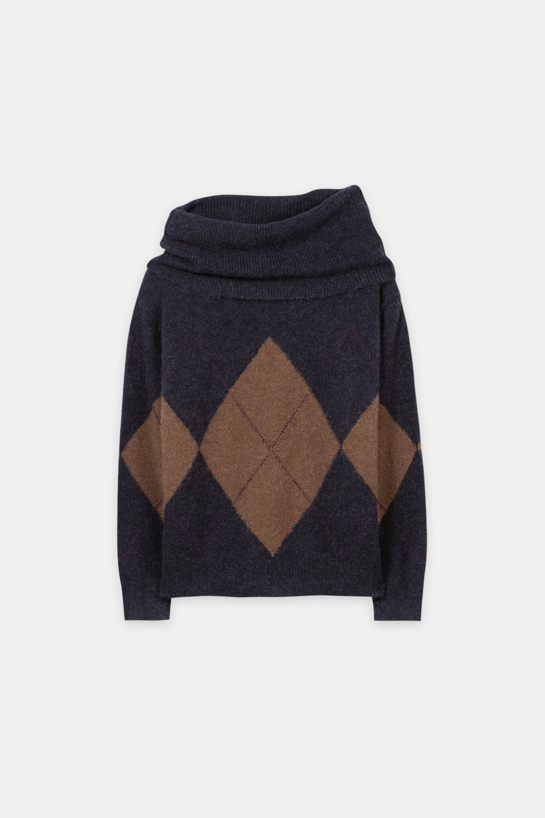 Shawlneck-Pullover - multi - Standard | Artikel Front