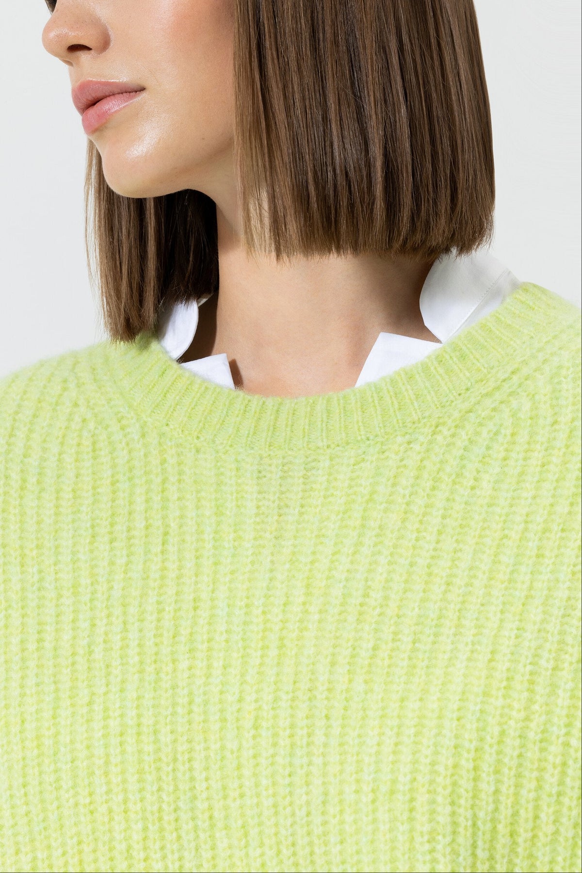 Rippstrick-Pullunder - lime - Standard | Model Detail