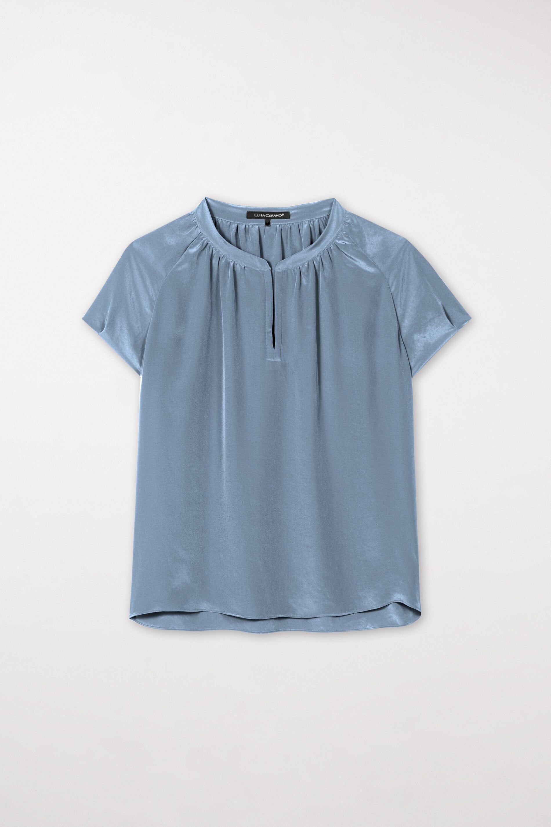 Fließendes Tunikatop - smoky blue - Standard | Artikel Front