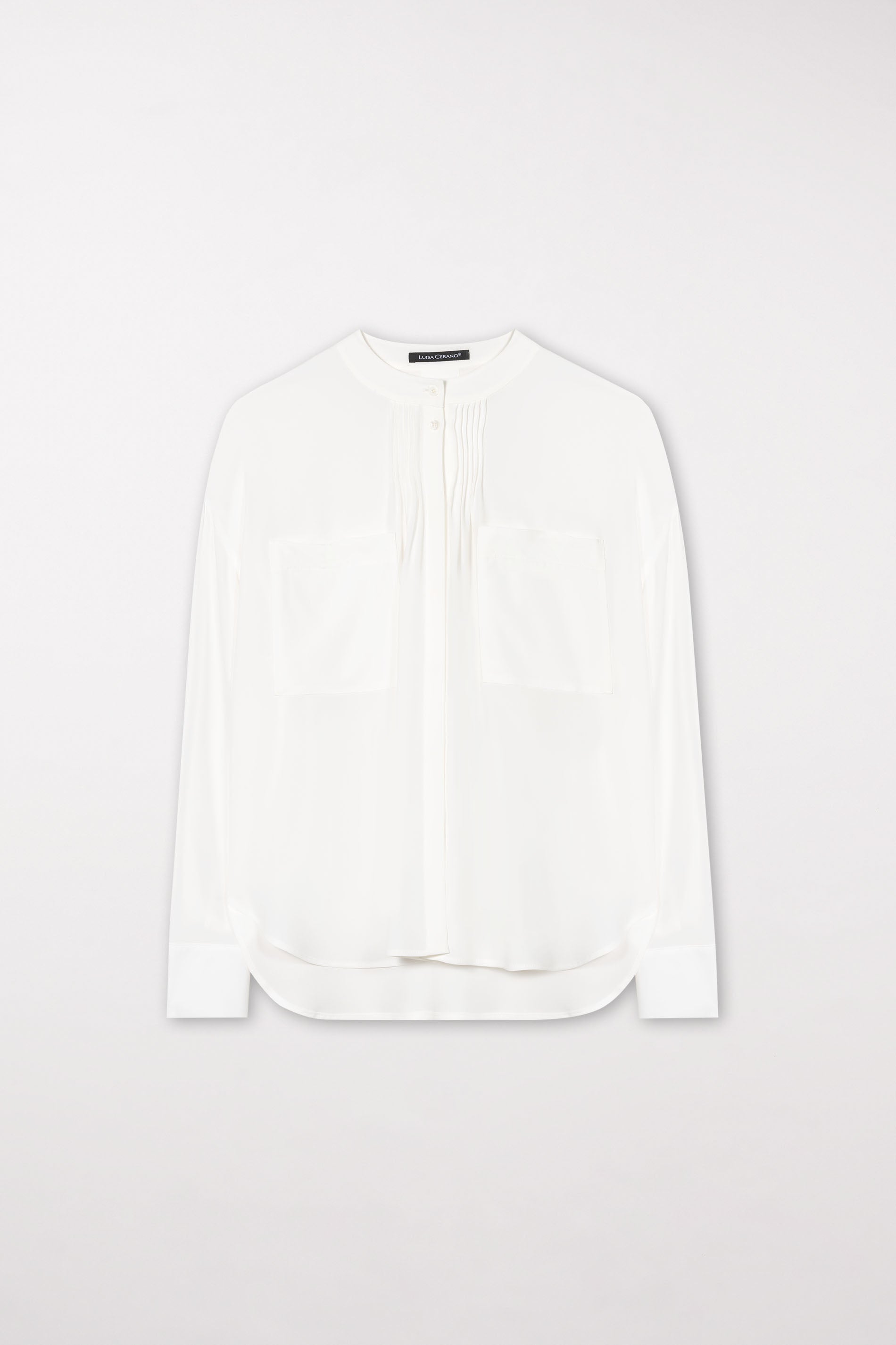 Hemd mit Faltendetails - cream - Standard | Artikel Front