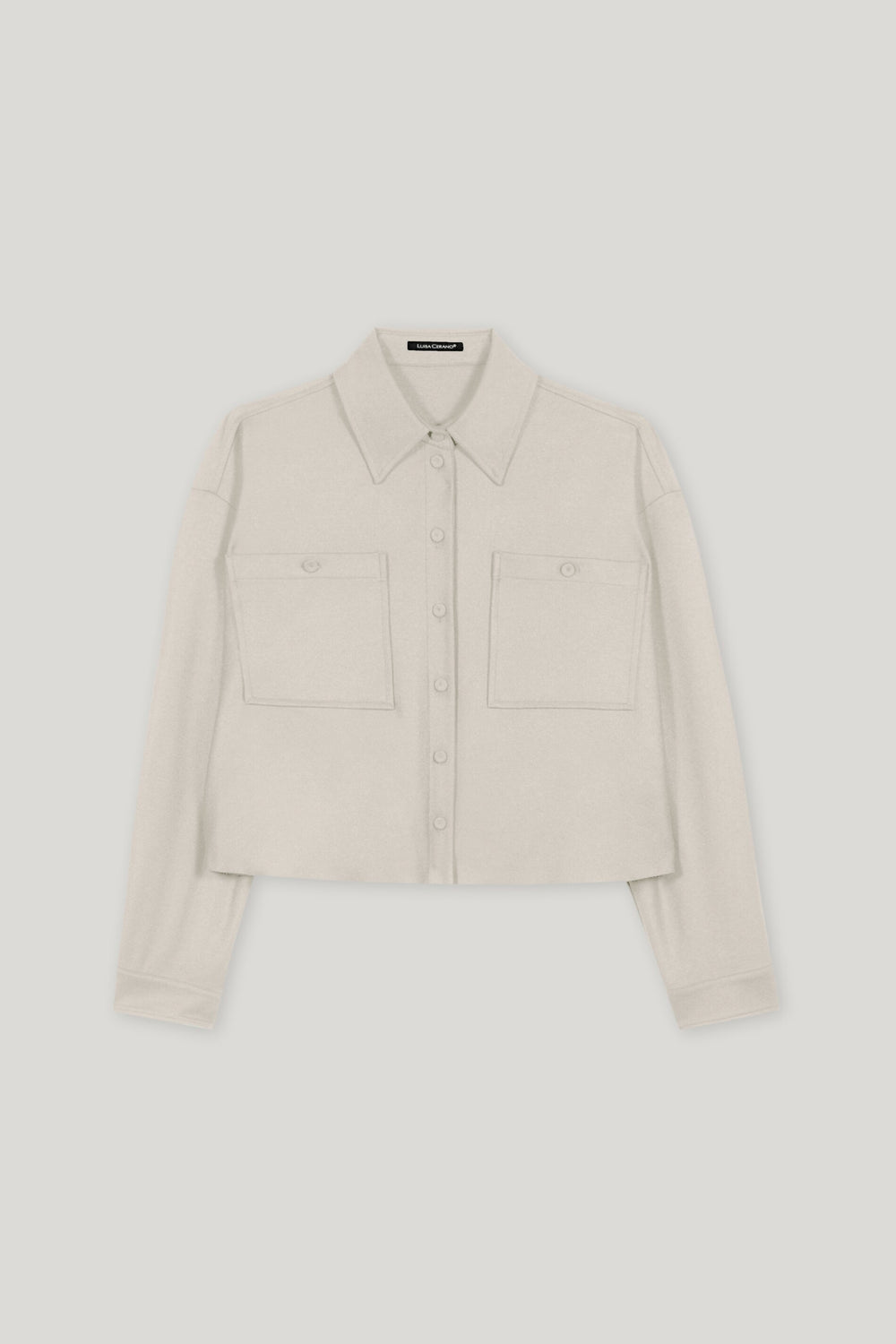 Chemise en flanelle - oyster - Standard