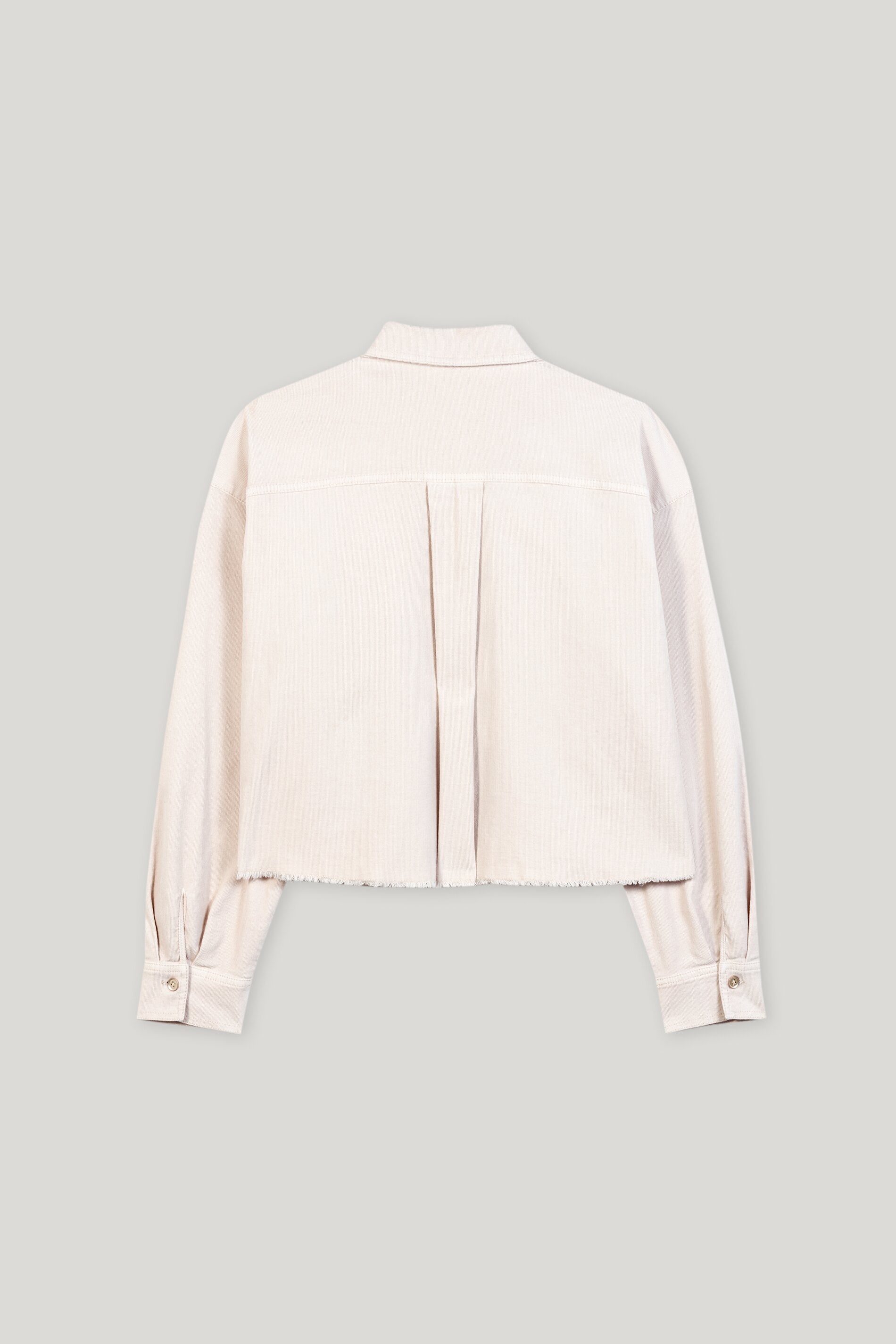 Cord-Hemd mit Fransendetails - silky cream - Standard | Artikel Rück