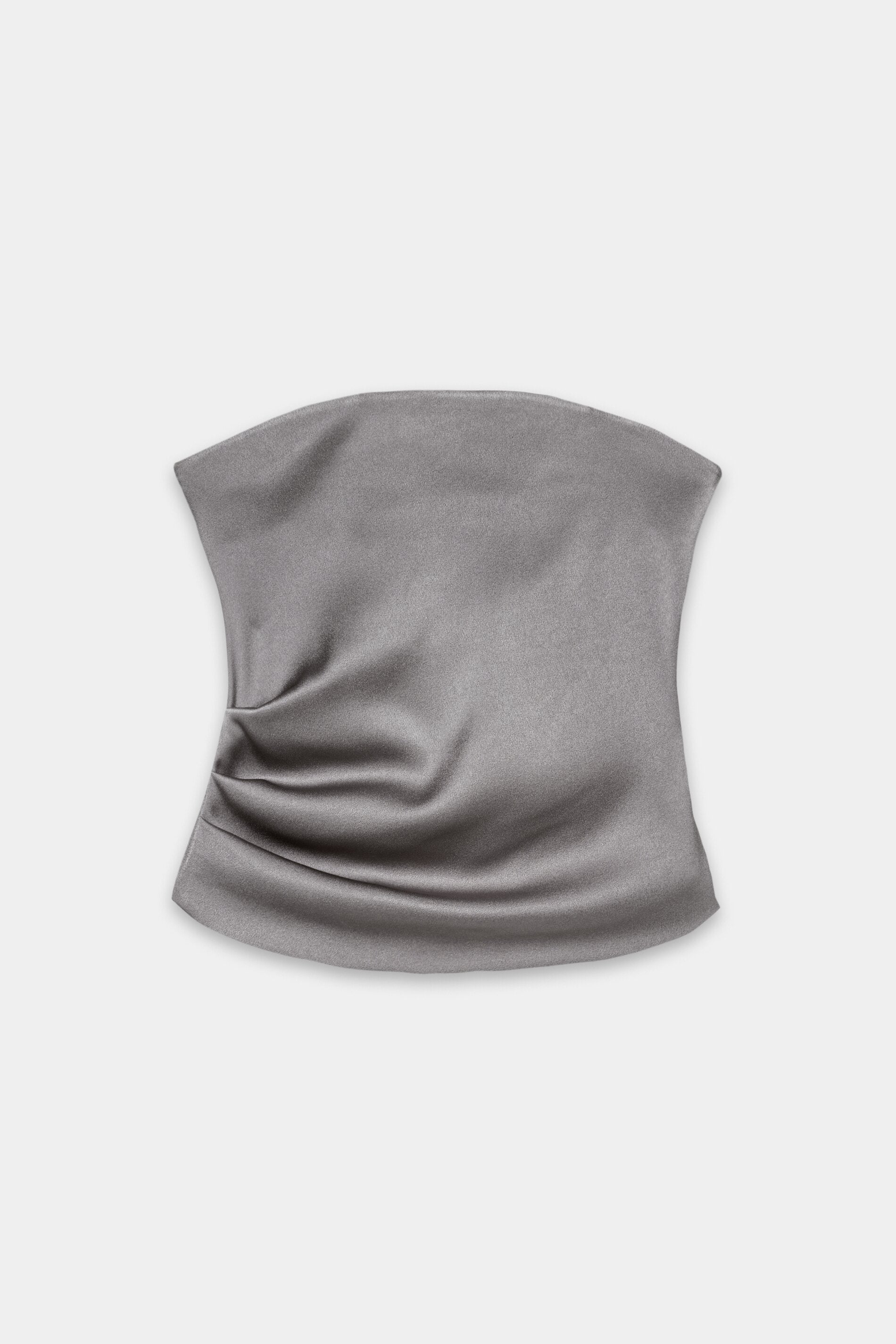 Off-Shoulder-Corsage - platin - Standard | Artikel Front