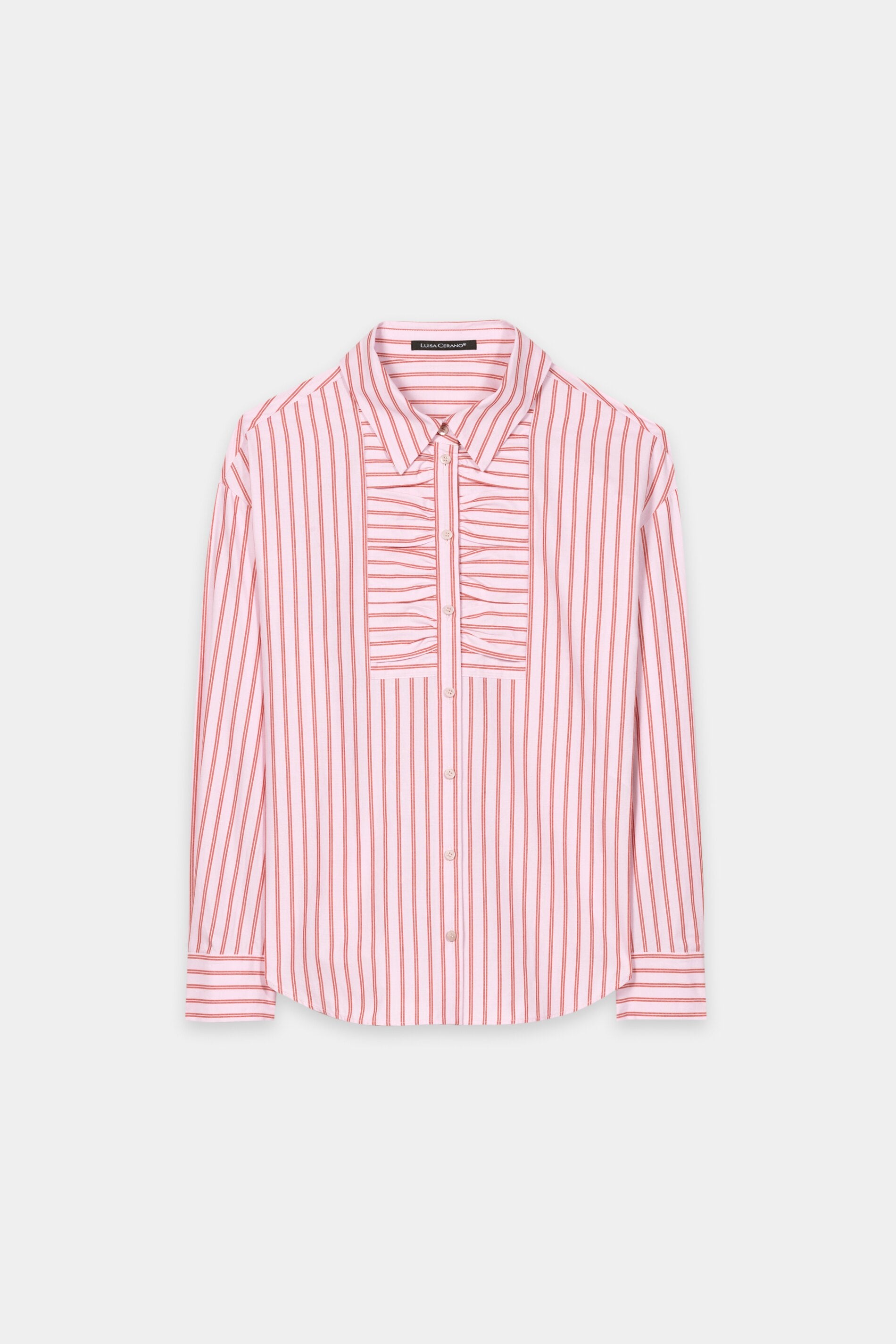 Streifen-Hemdbluse - multi - Standard | Artikel Front