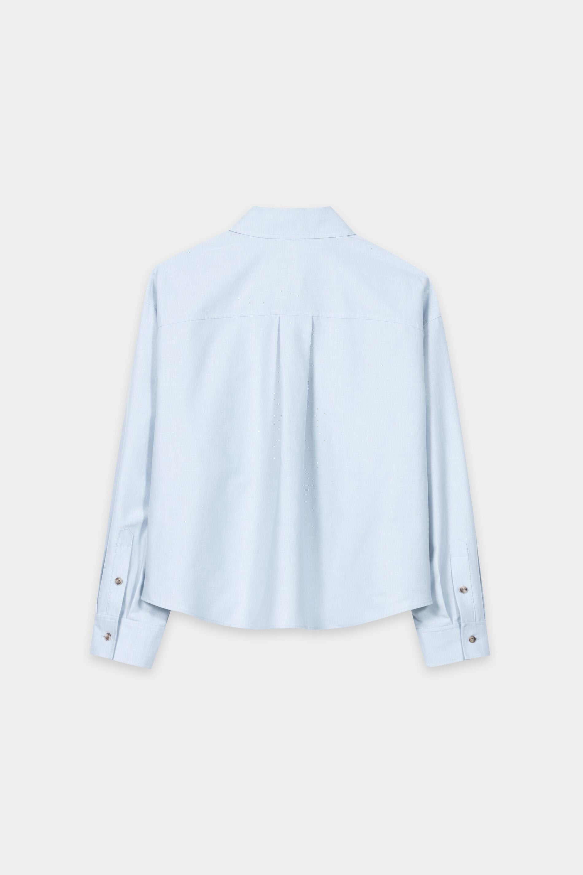 Baumwoll-Hemdbluse - light blue - Standard | Artikel Rück