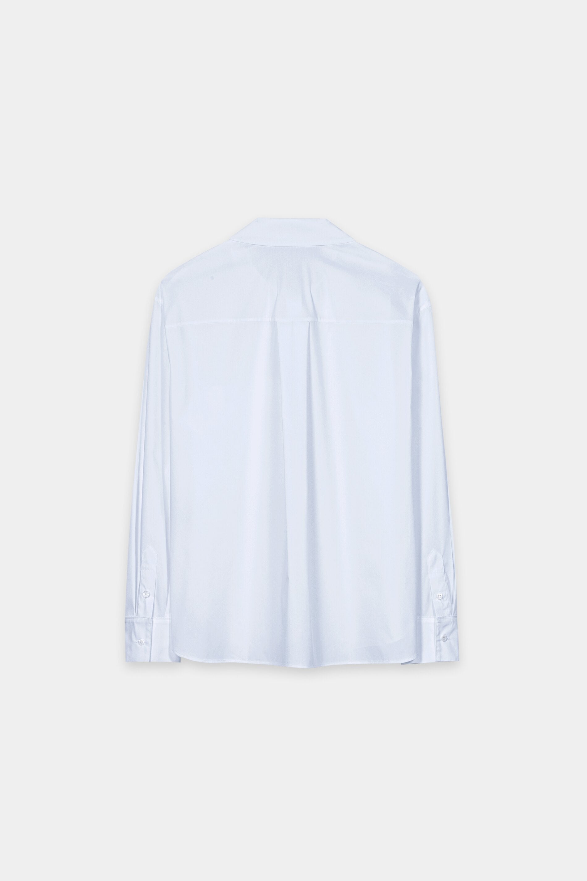 Hemdbluse mit Ajour-Stickerei - light blue - Standard | Artikel Rück