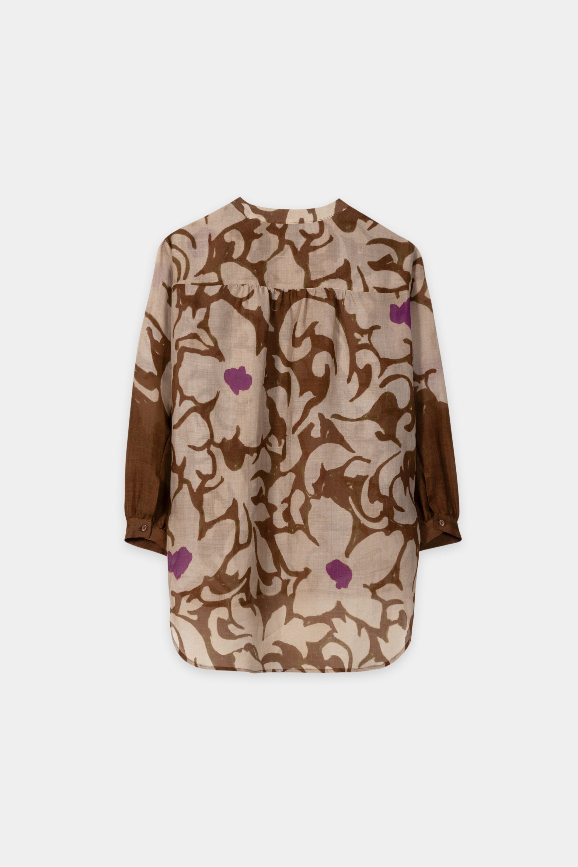 Bluse mit Flower-Print - light terracotta / multi - Standard | Artikel Rück