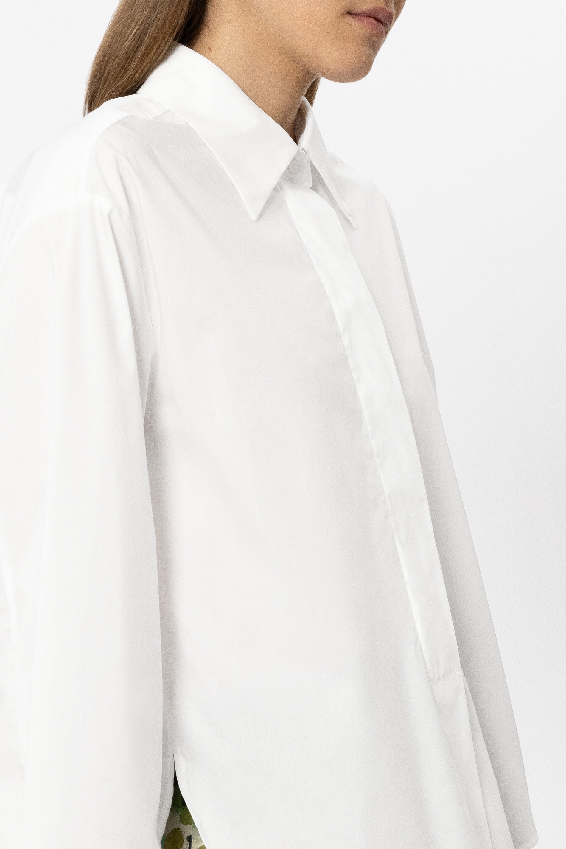 Hemd aus Baumwoll-Mix - white - Standard | Model Detail