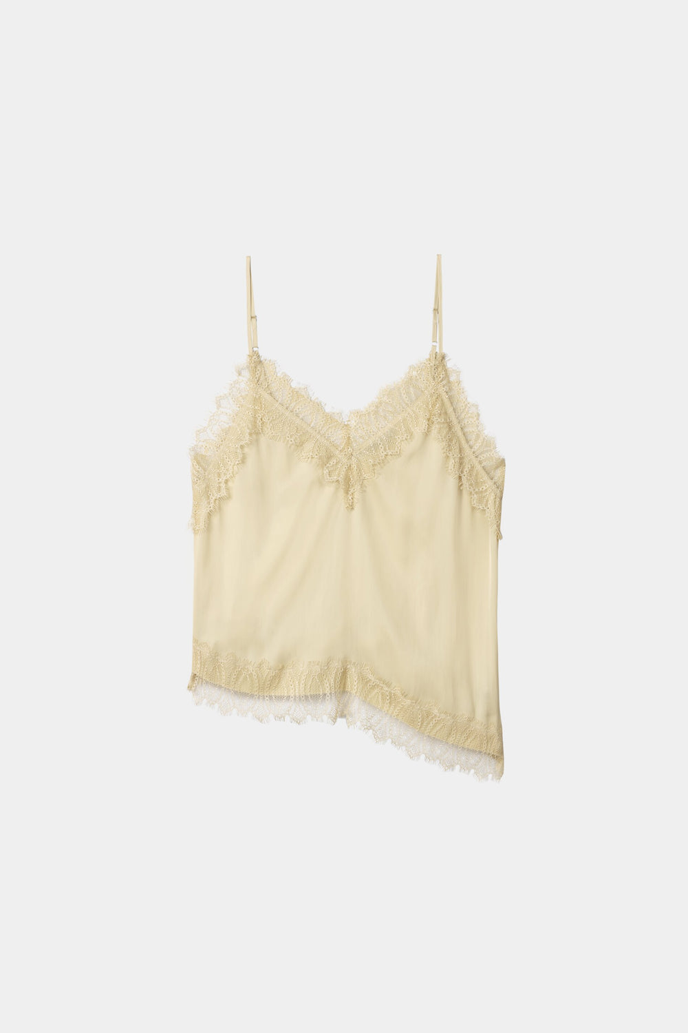 Satin-Lingerie-Top - butter yellow - Standard