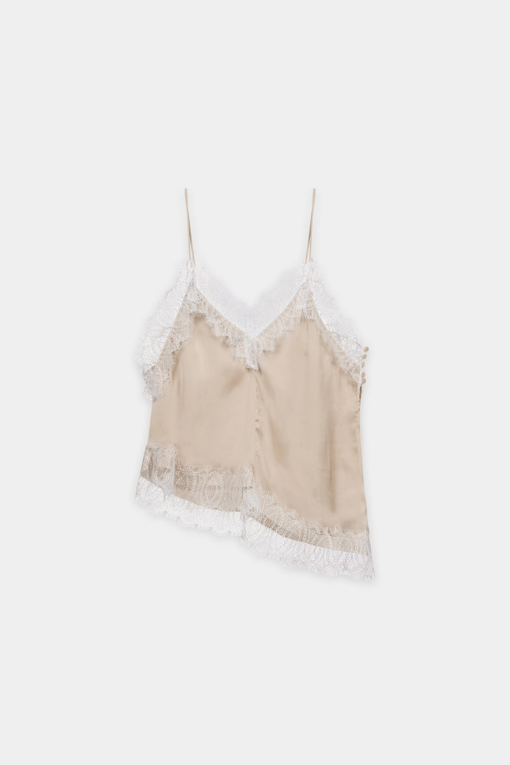 Satin-Lingerie-Top - cappuccino - Standard