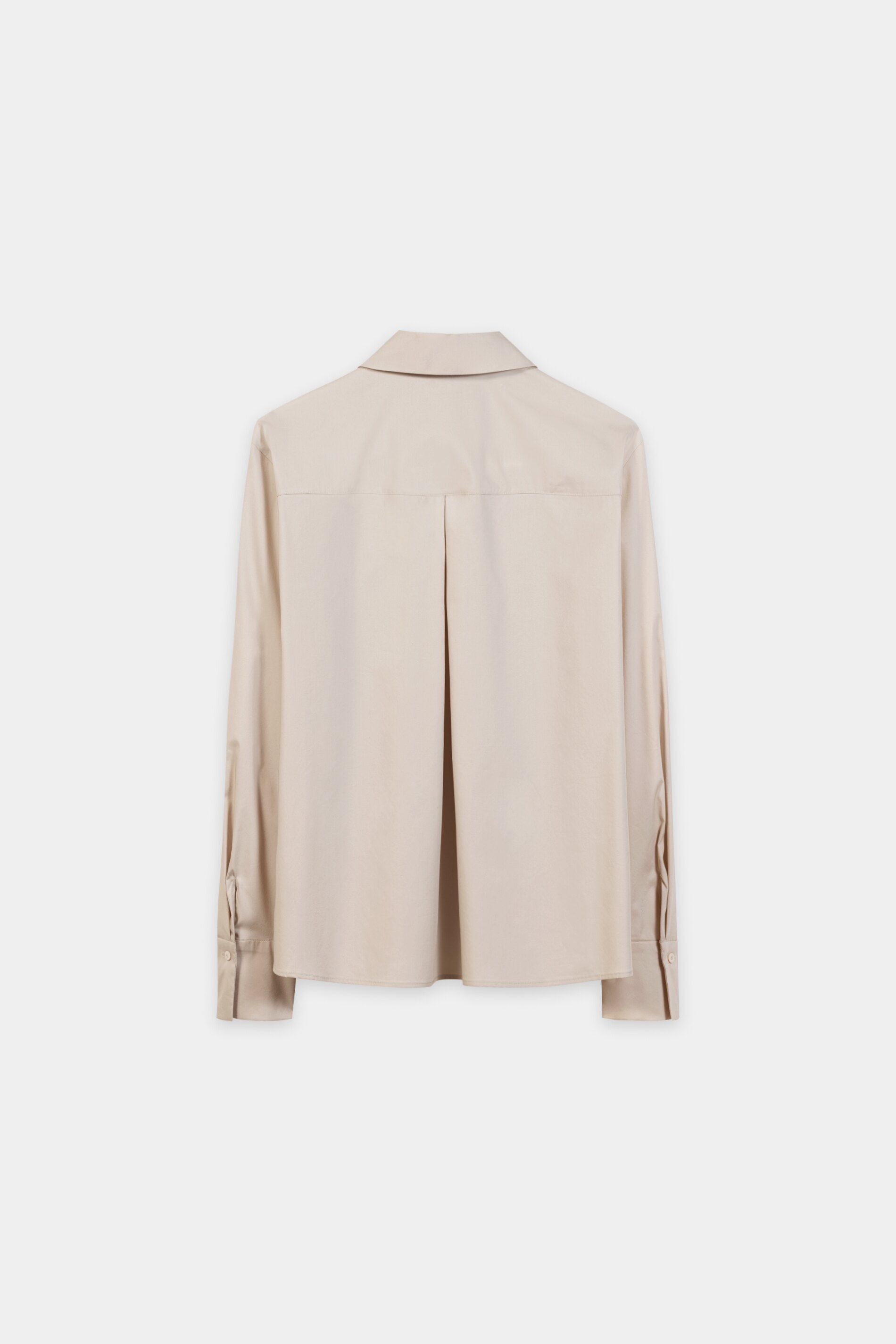 Baumwoll-Hemdbluse - pearl - Standard | Artikel Rück