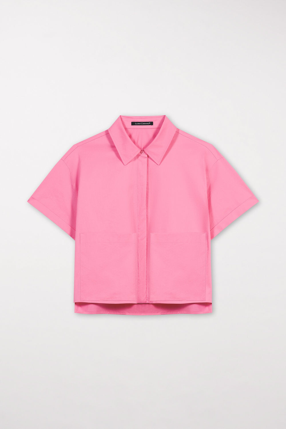 Shirt blouse with pockets - candy pink - Standard