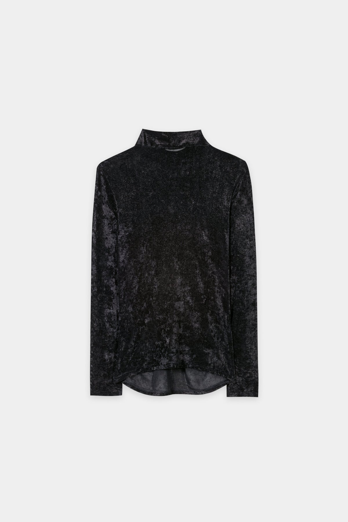 Longsleeve-Turtleneck - deep black - Standard | Artikel Rück