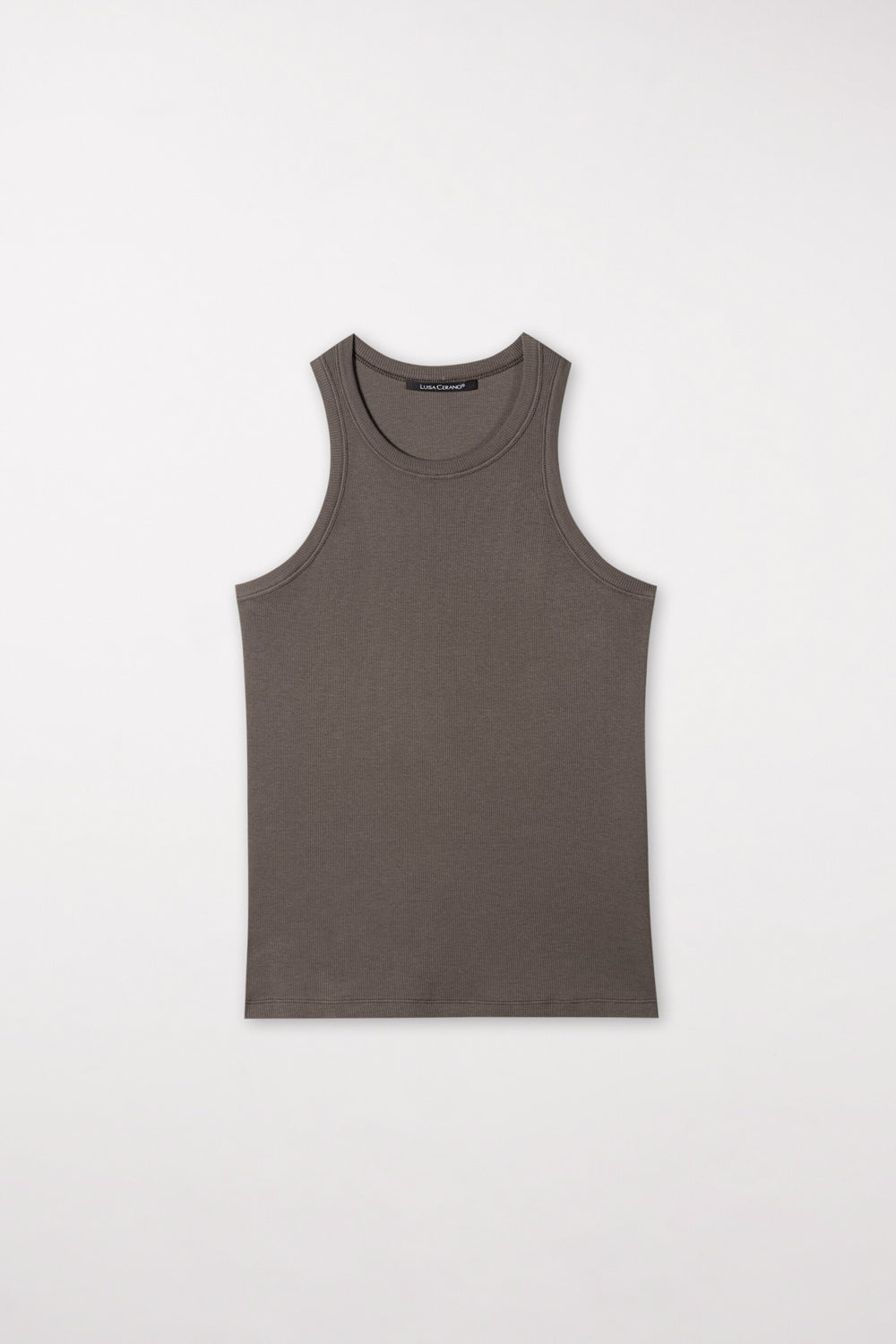 Basic-Tanktop - taupe - Standard