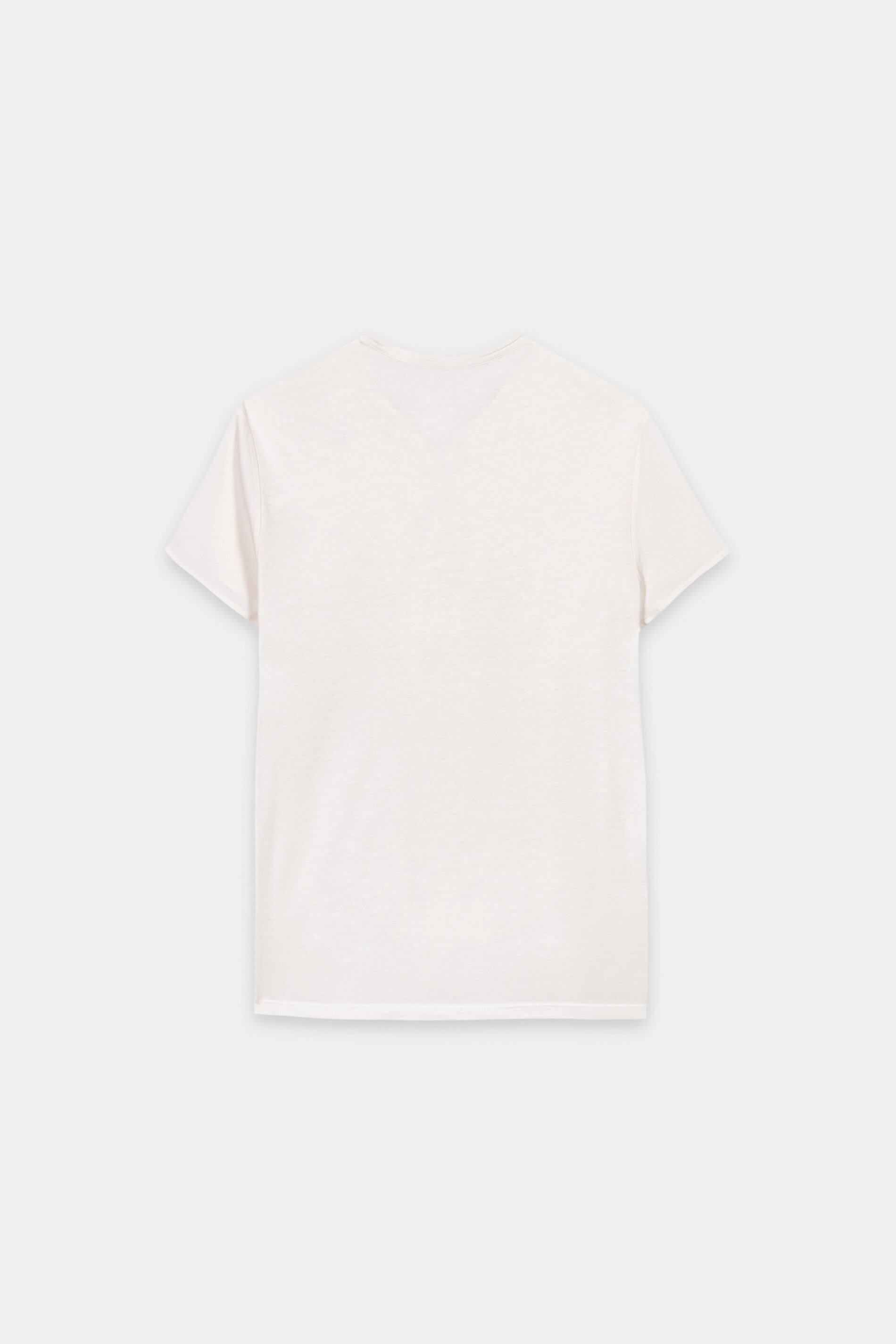 Halbarm-Shirt mit Volants - cream - Standard | Artikel Rück