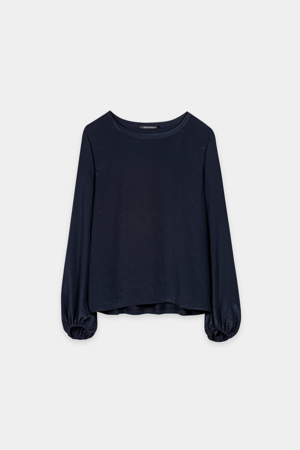 Langarm-Shirt mit Patch - navy blue - Standard