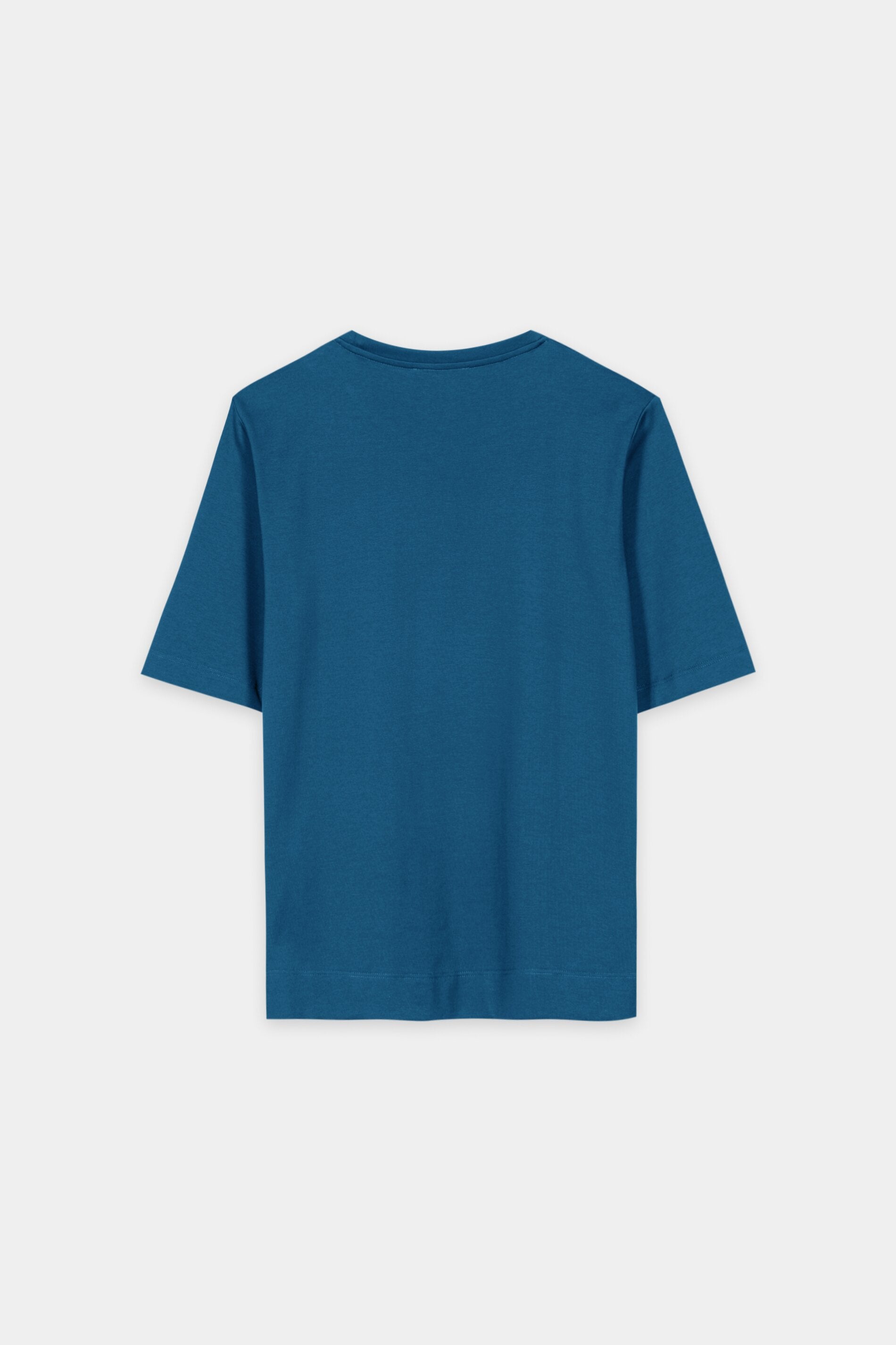 T-Shirt aus Organic-Cotton - sapphire - Standard | Artikel Rück