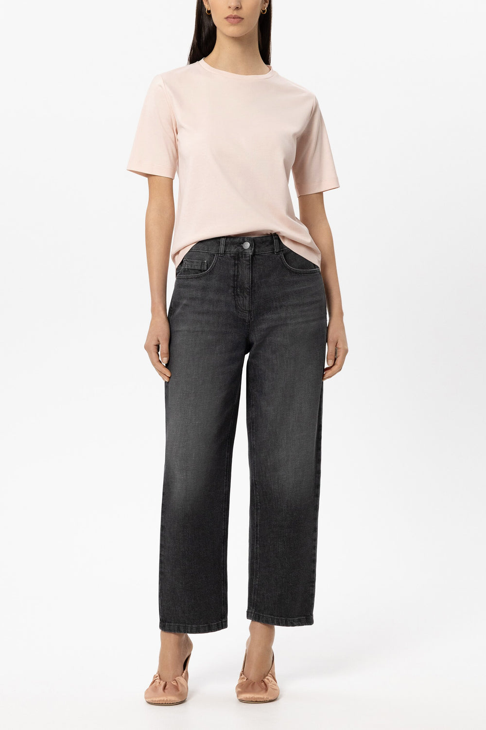 T-Shirt aus Organic-Cotton - powder - Standard
