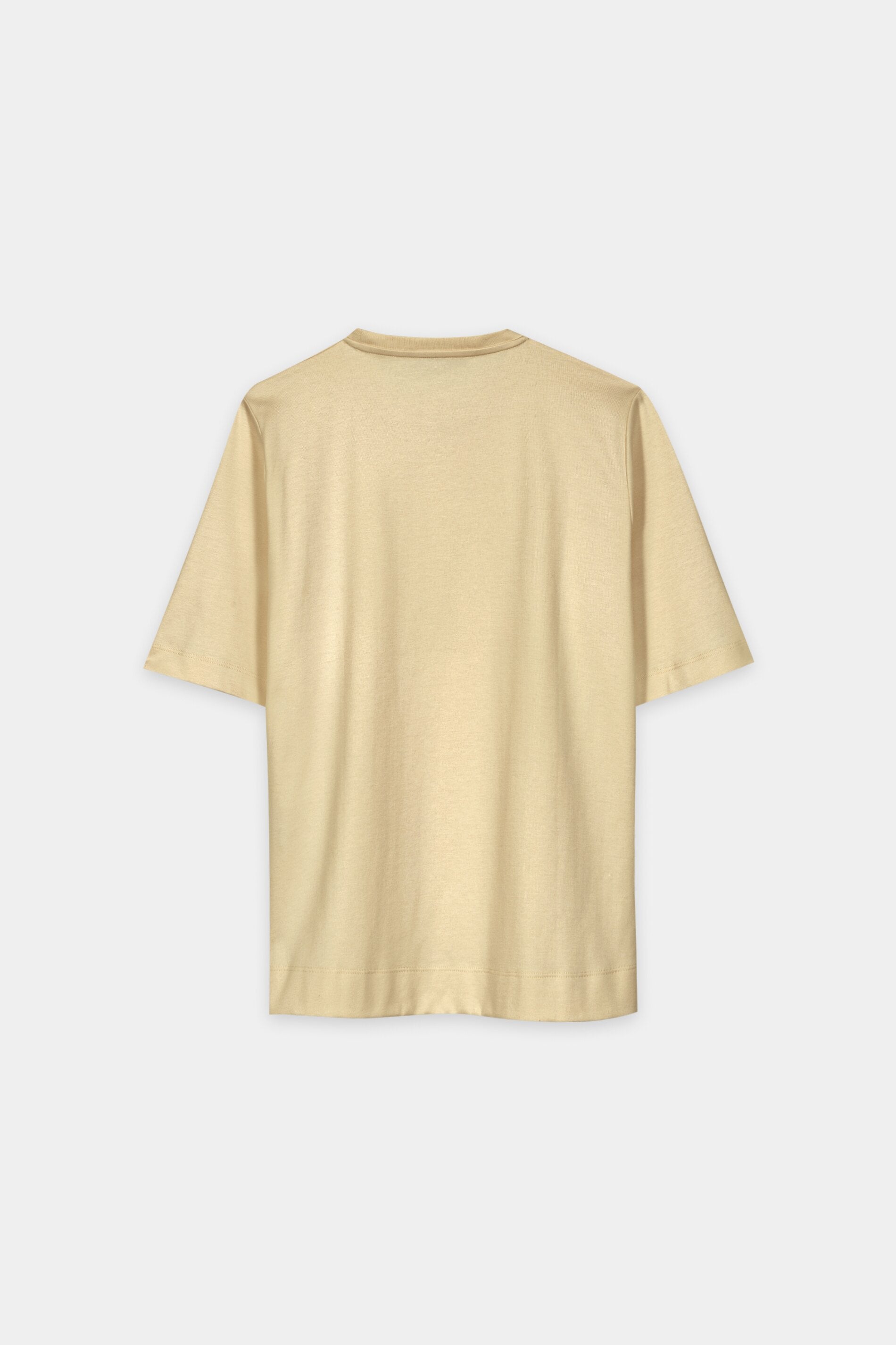 T-Shirt aus Organic-Cotton - butter yellow - Standard | Artikel Rück