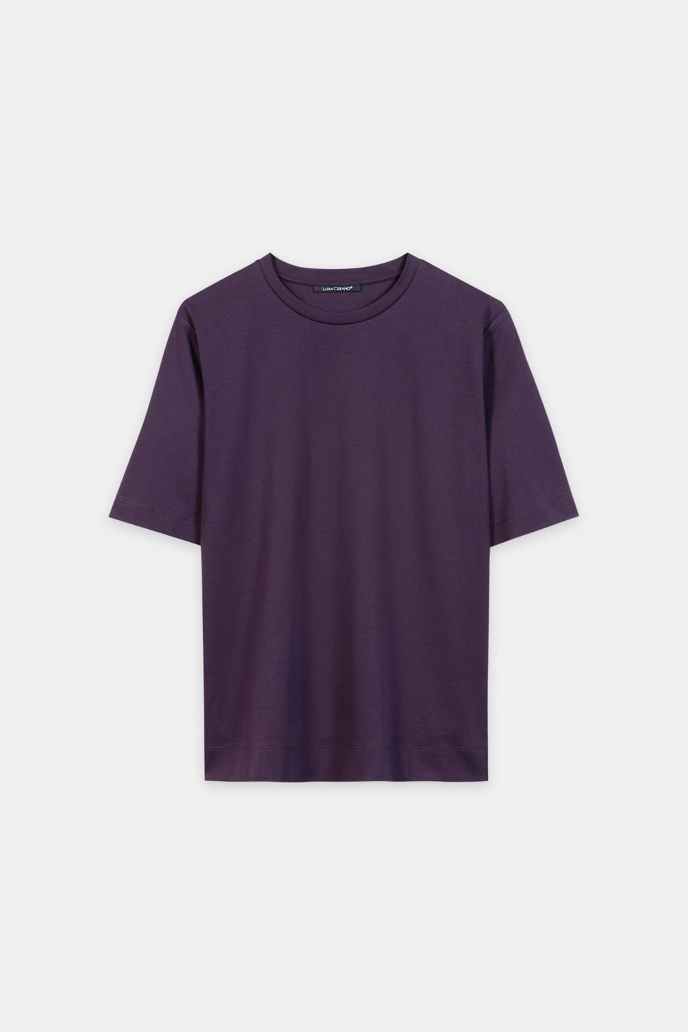 T-Shirt aus Organic-Cotton - plum - Standard