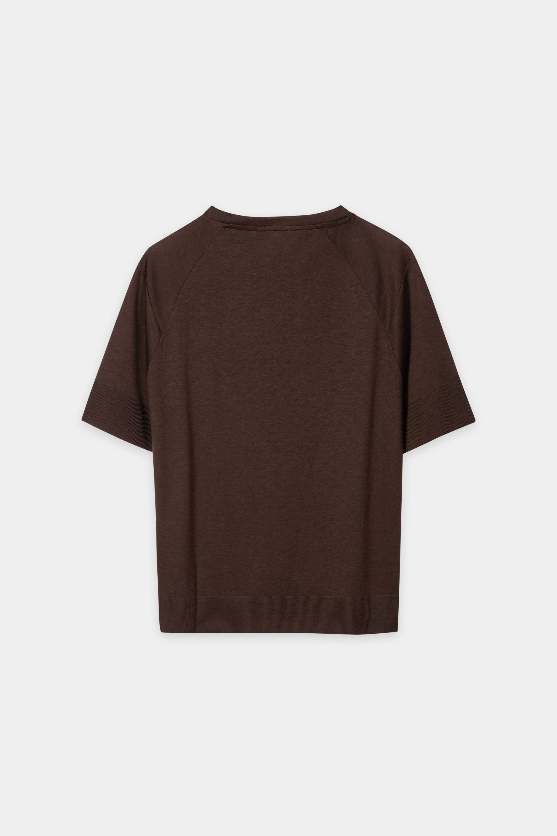 Shirt aus Baumwoll-Mix - marone - Standard | Artikel Rück