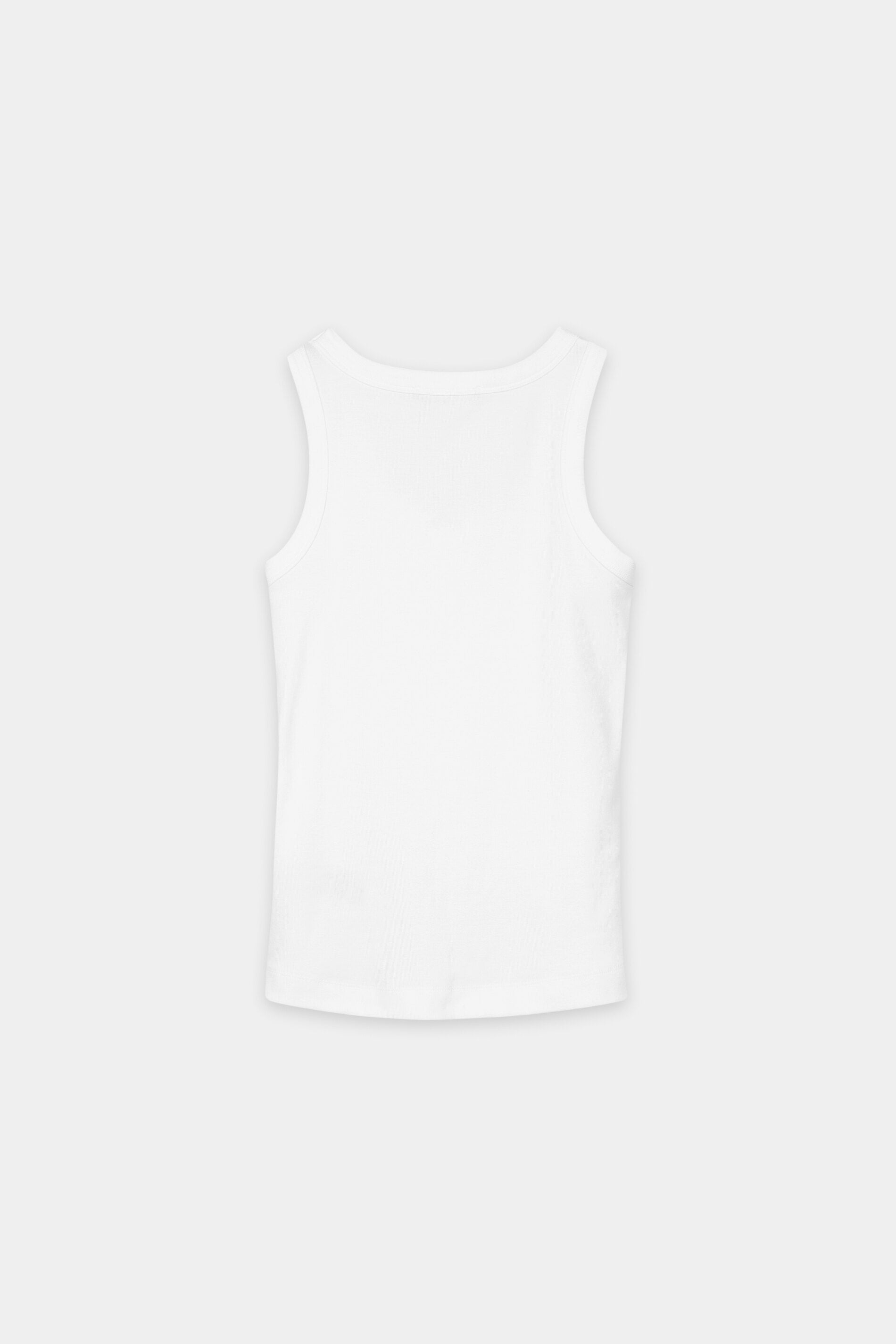 Ripp-Tanktop - white - Standard | Artikel Rück