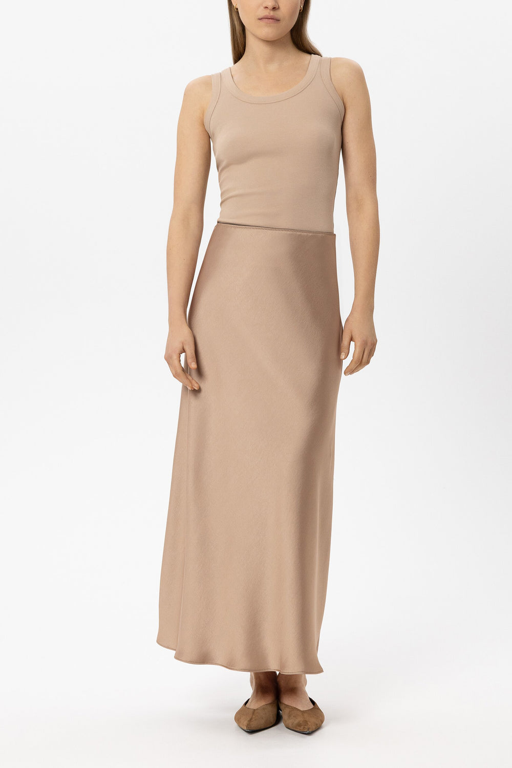 Ripp-Tanktop - cappuccino - Standard
