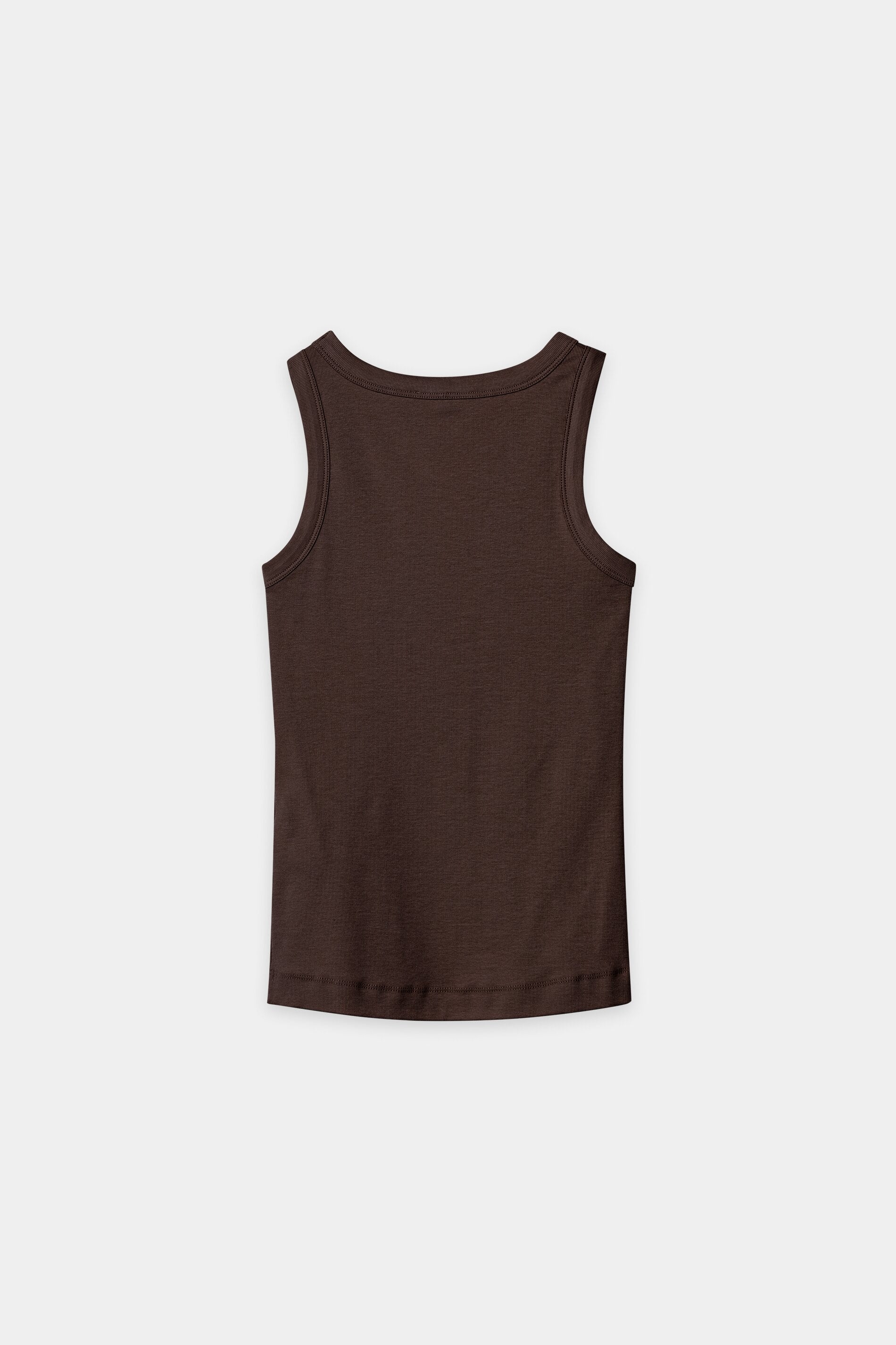 Ripp-Tanktop - marone - Standard | Artikel Rück