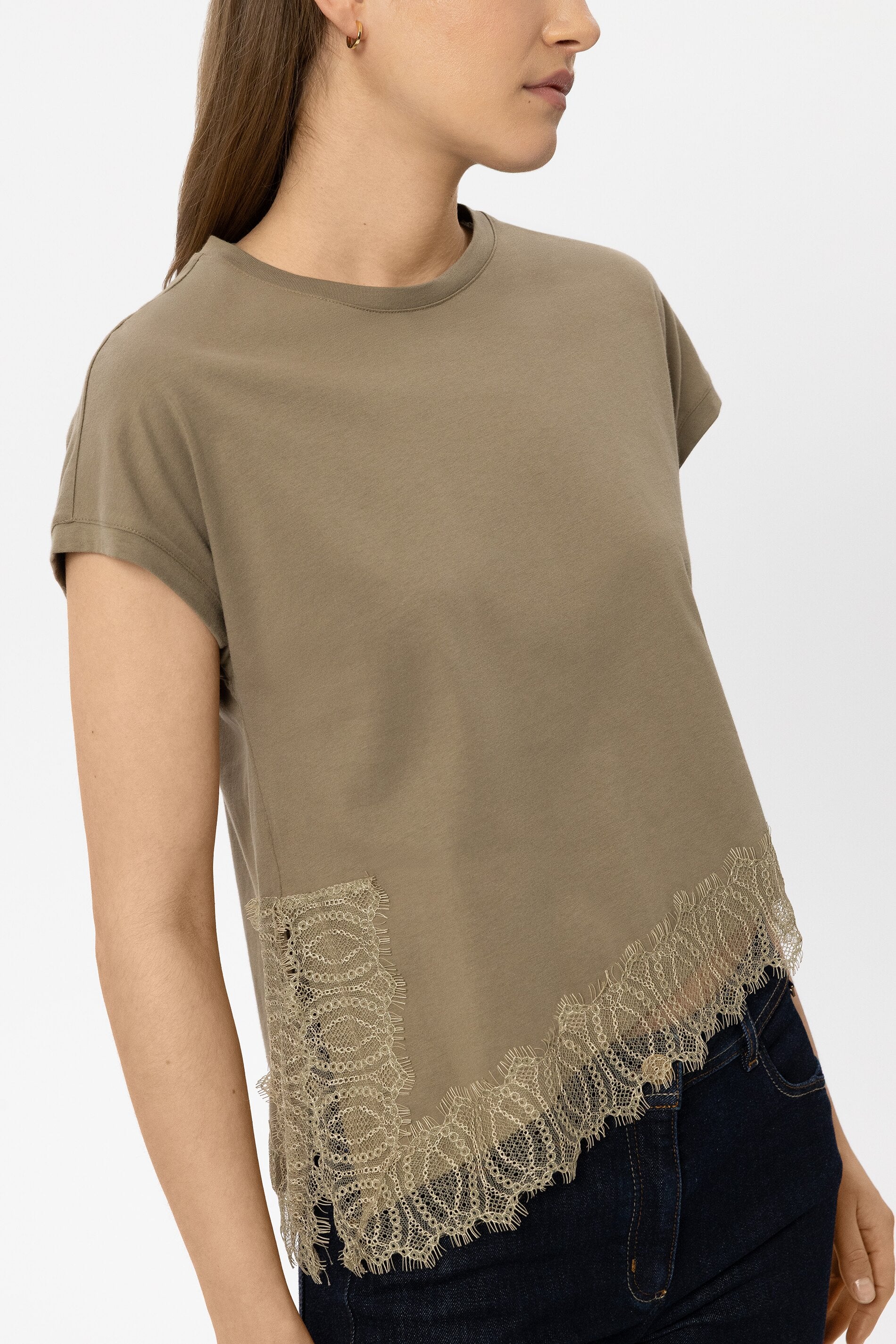 Lingerie-Shirt - salbei - Standard | Model Detail