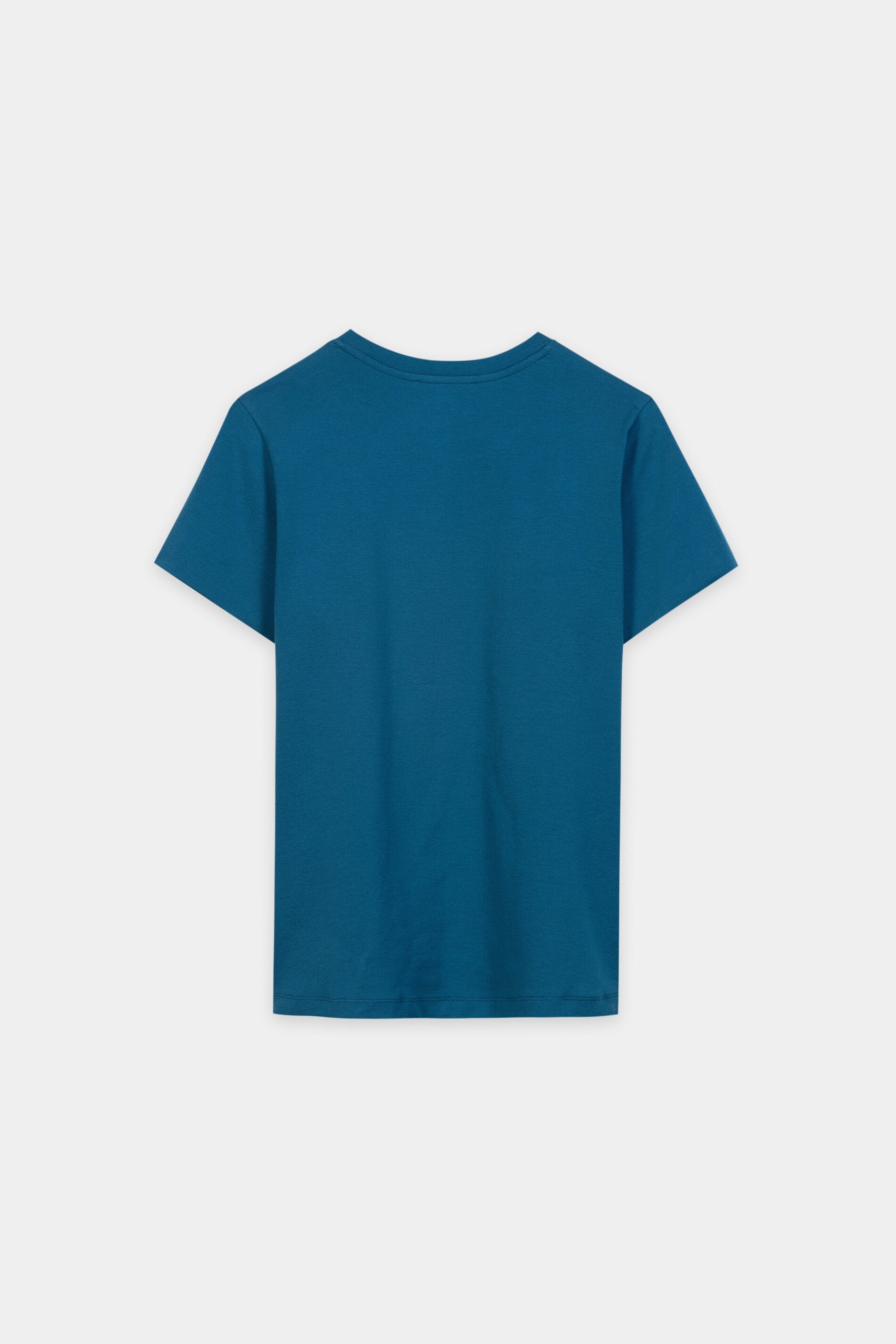 Basic-T-Shirt - sapphire - Standard | Artikel Rück