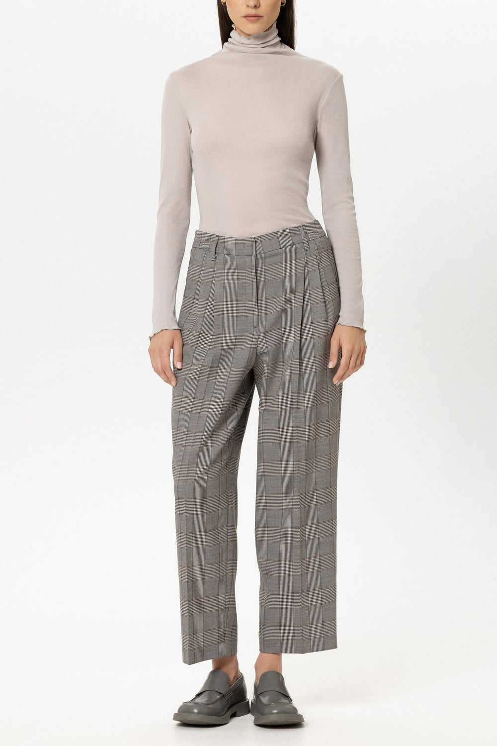 Rollkragen-Shirt - pearl - Standard