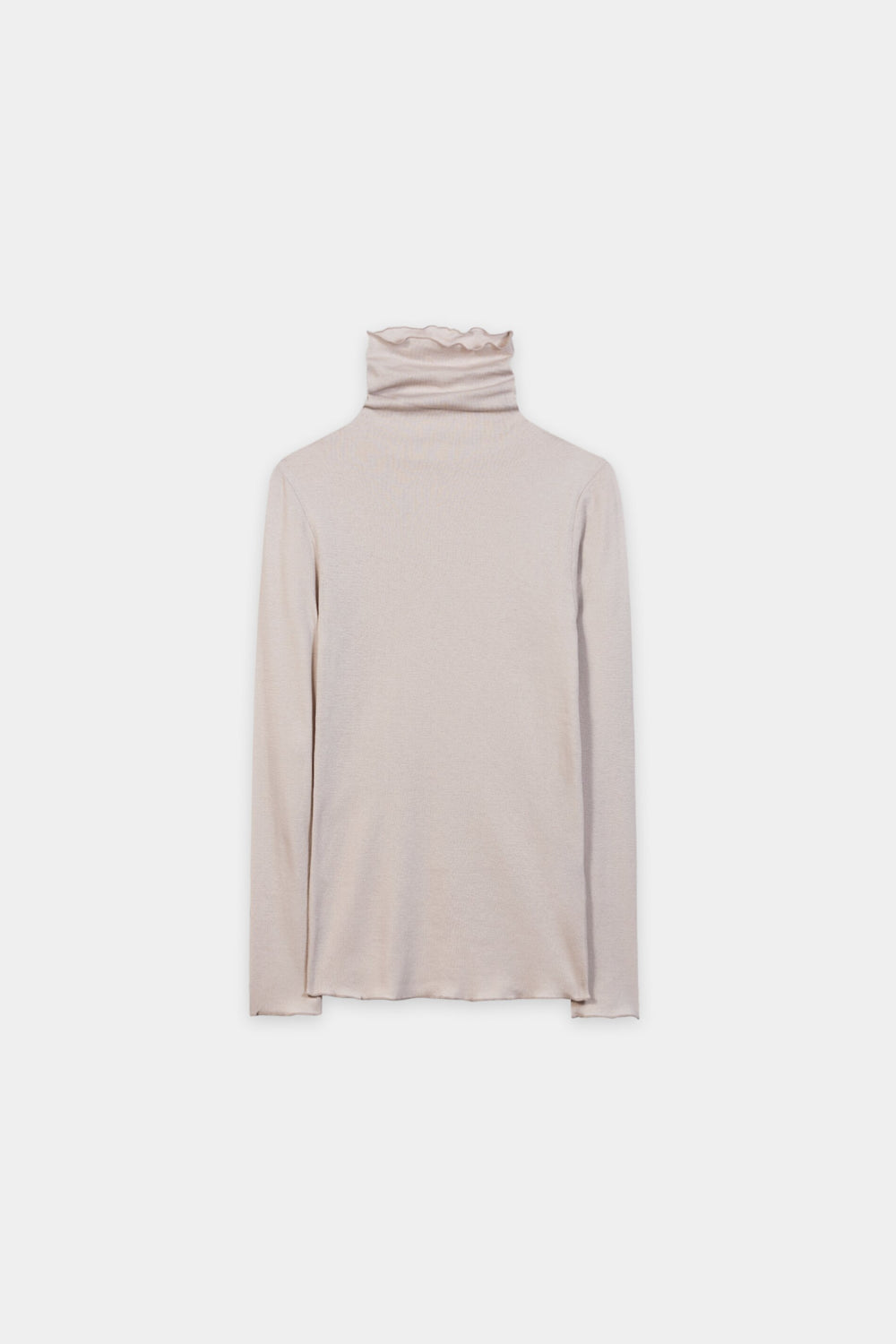 Rollkragen-Shirt - pearl - Standard