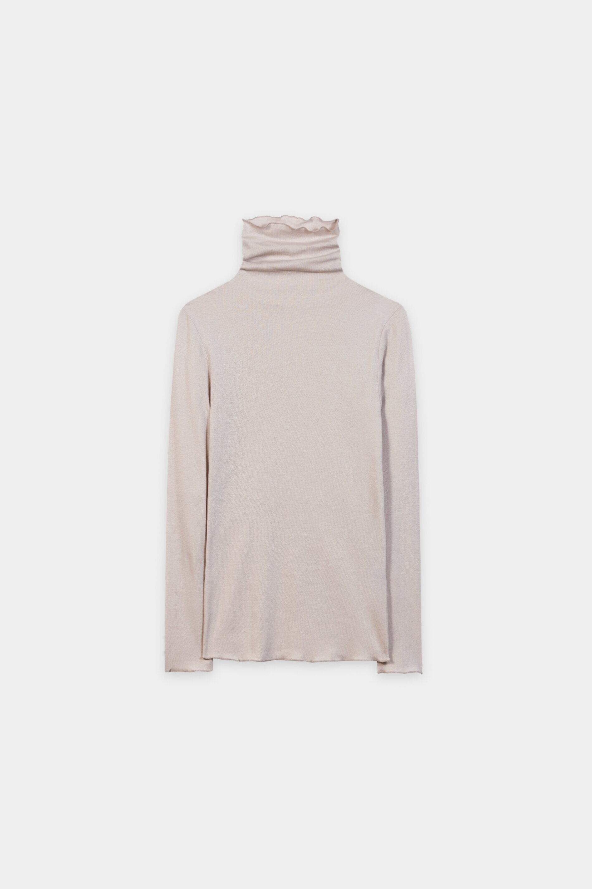 Rollkragen-Shirt - pearl - Standard | Artikel Front