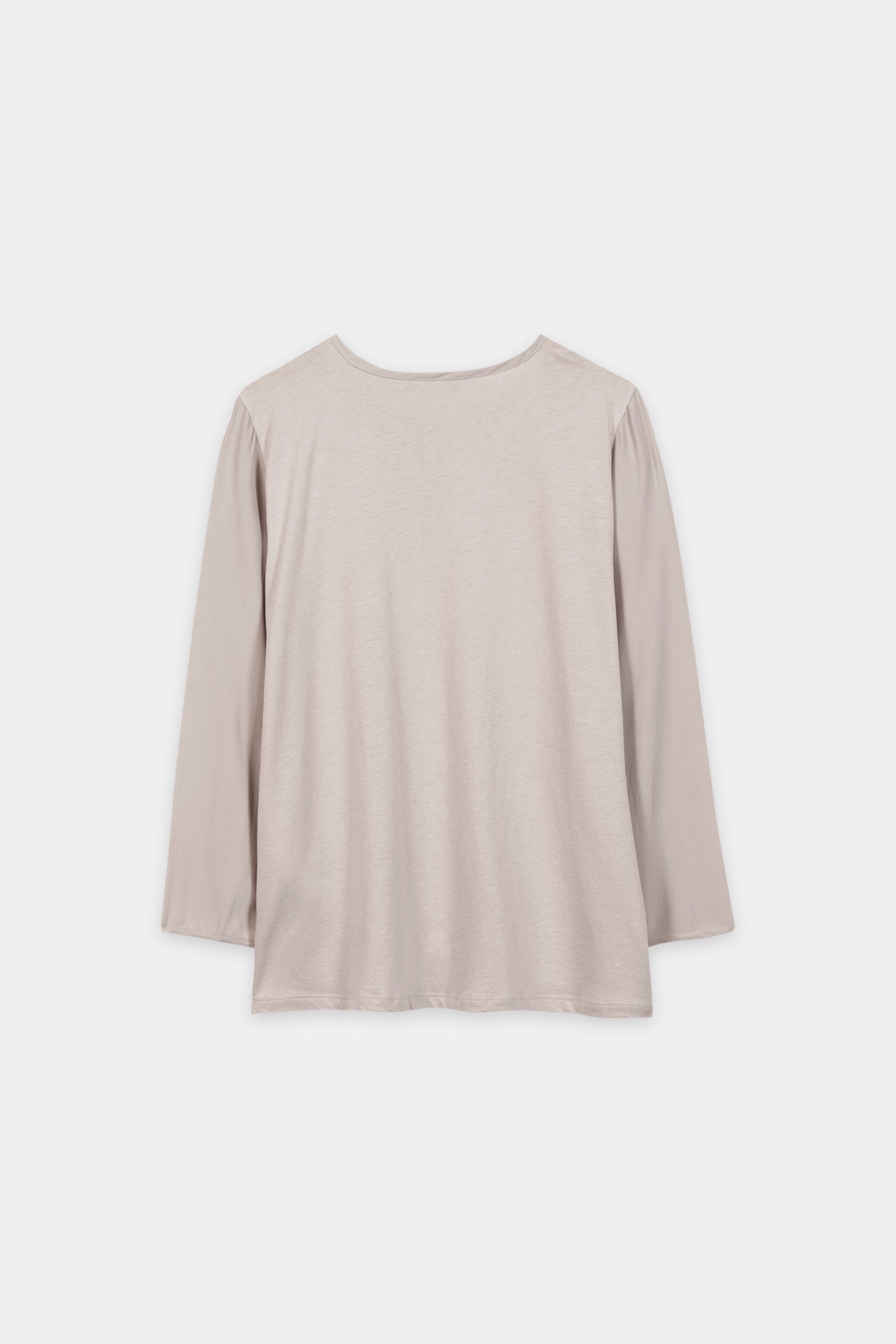 Shirt aus Seiden-Mix - pearl - Standard | Artikel Rück