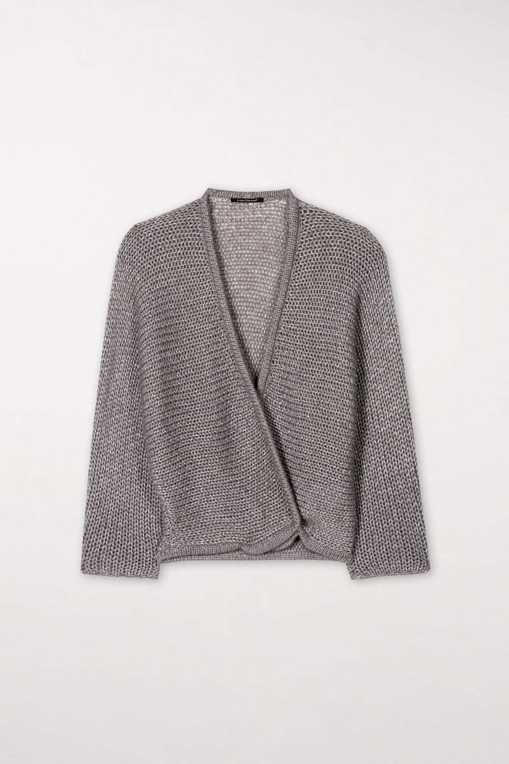 Cardigan en mélange de laine - taupe - Standard