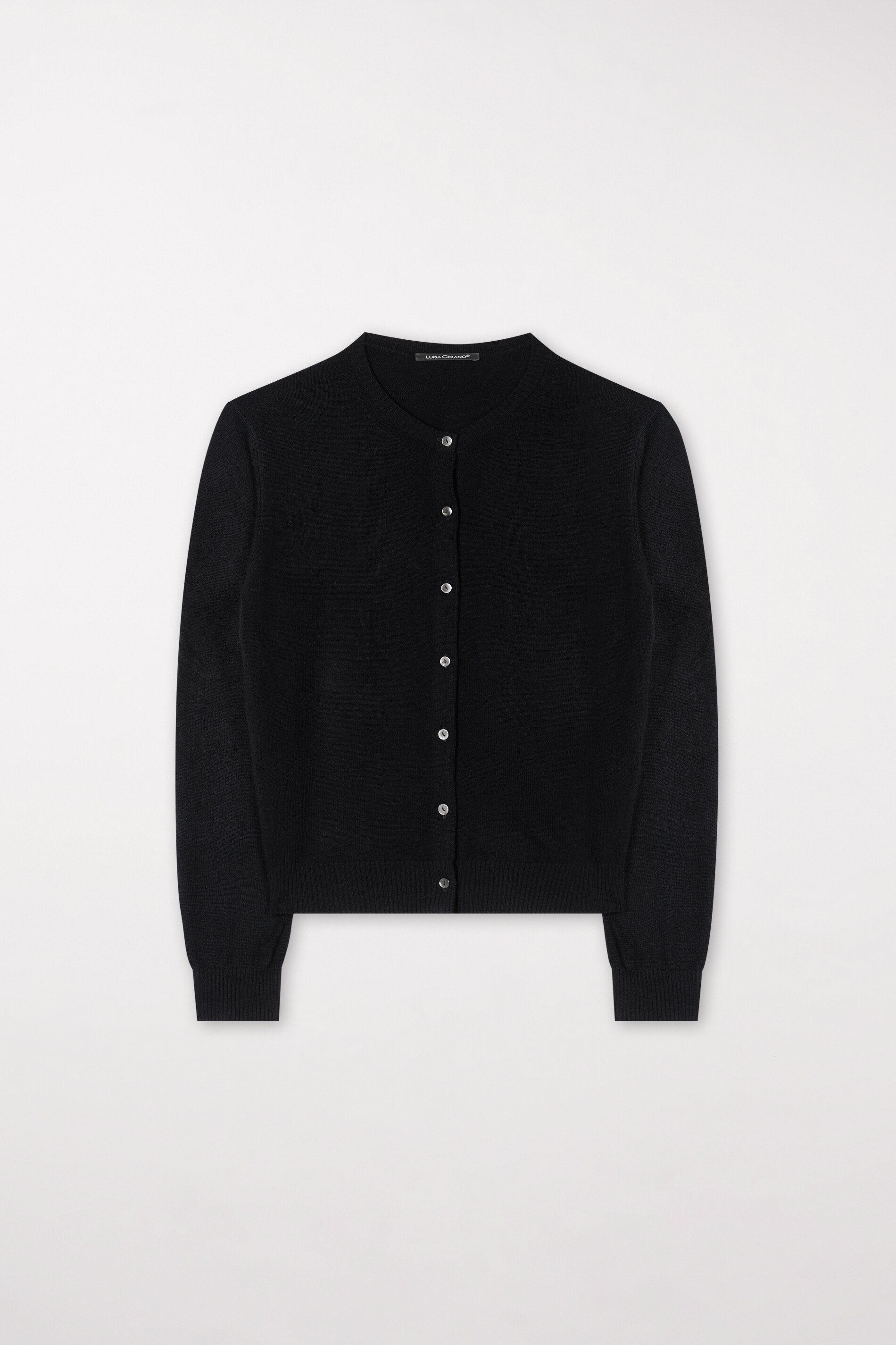 Cardigan aus Kaschmir-Mix - black - Standard | Artikel Front