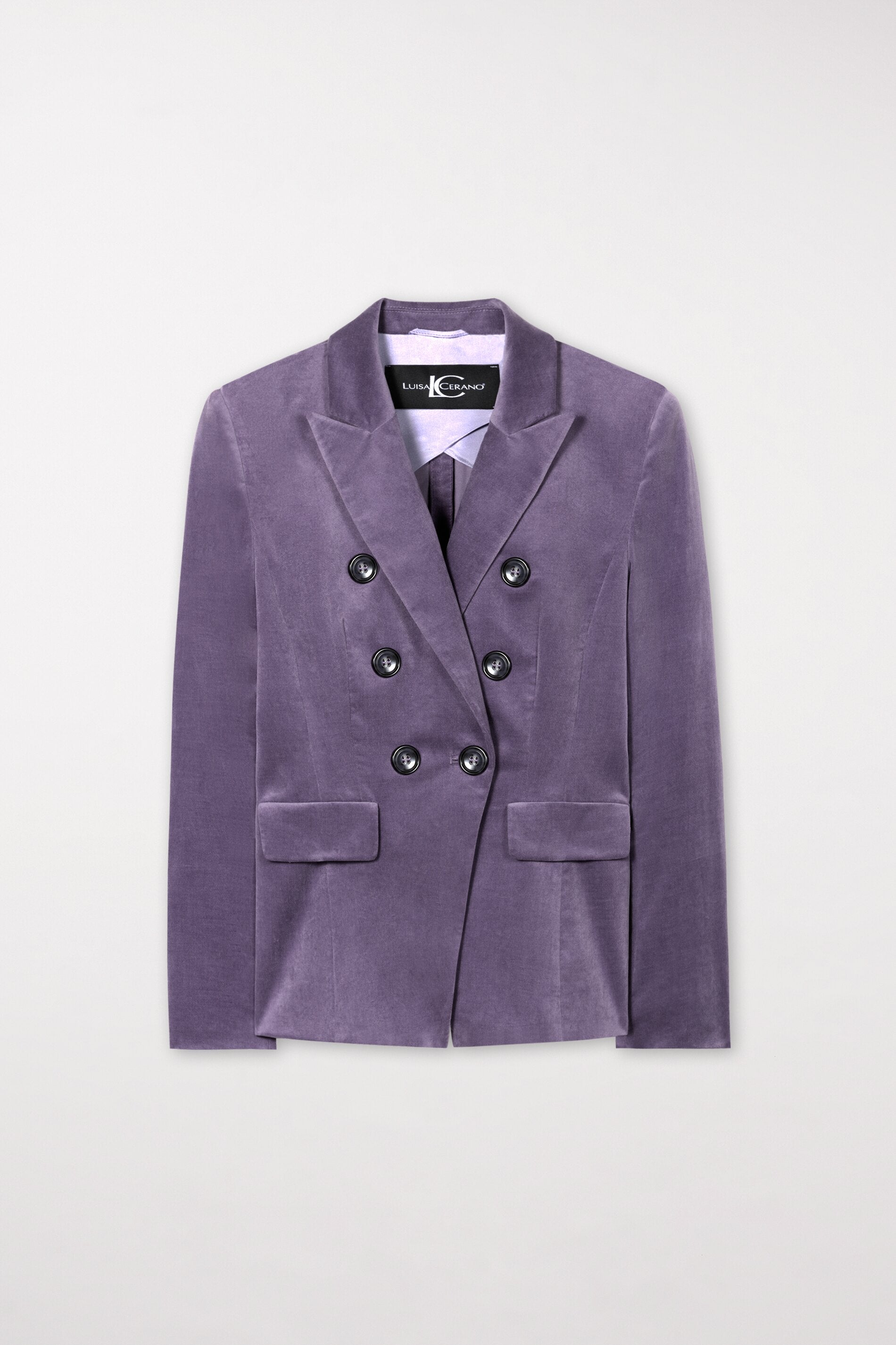 Velvet-Blazer - mauve - Standard | Artikel Front